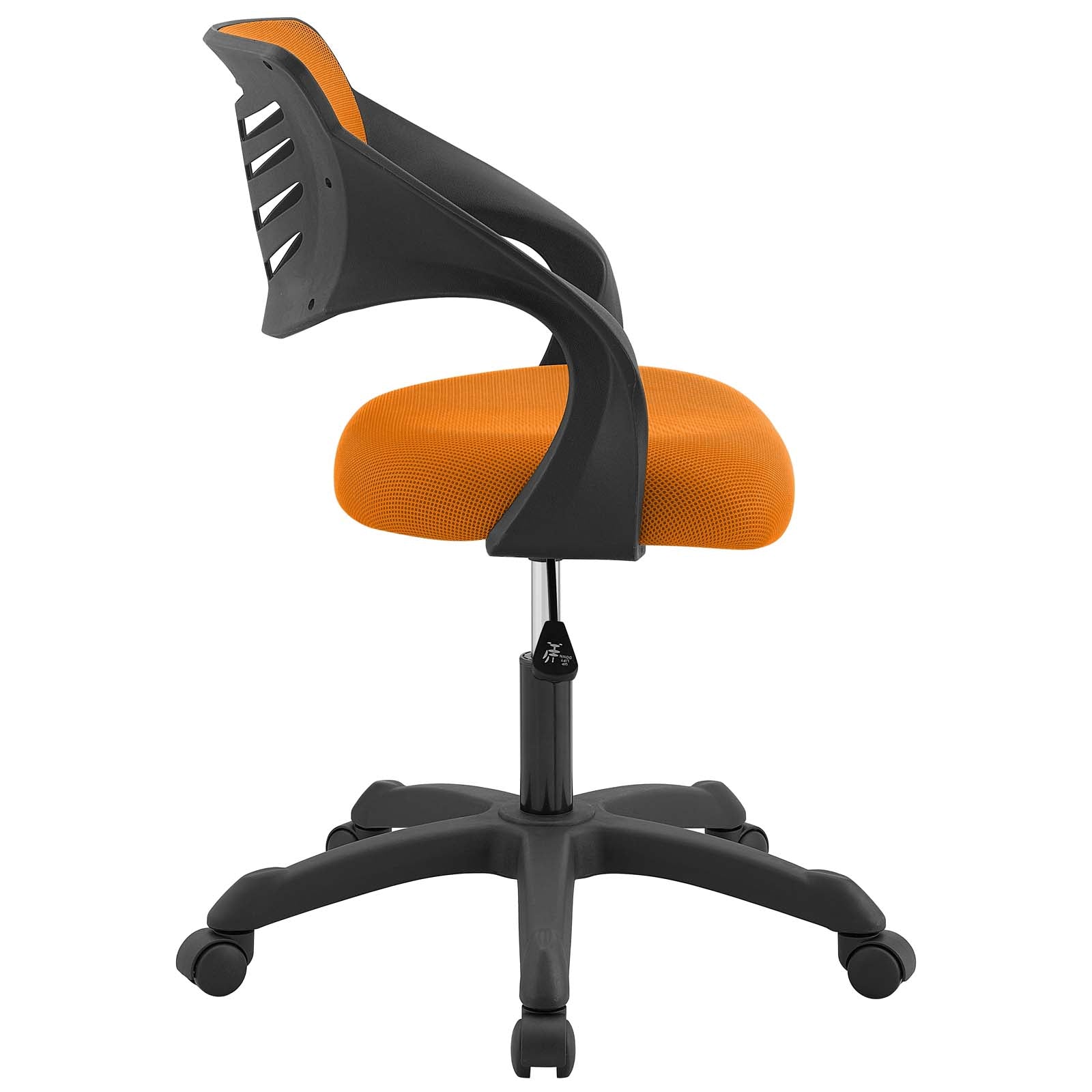 Modway Task Chairs - Thrive Mesh Office Chair Orange