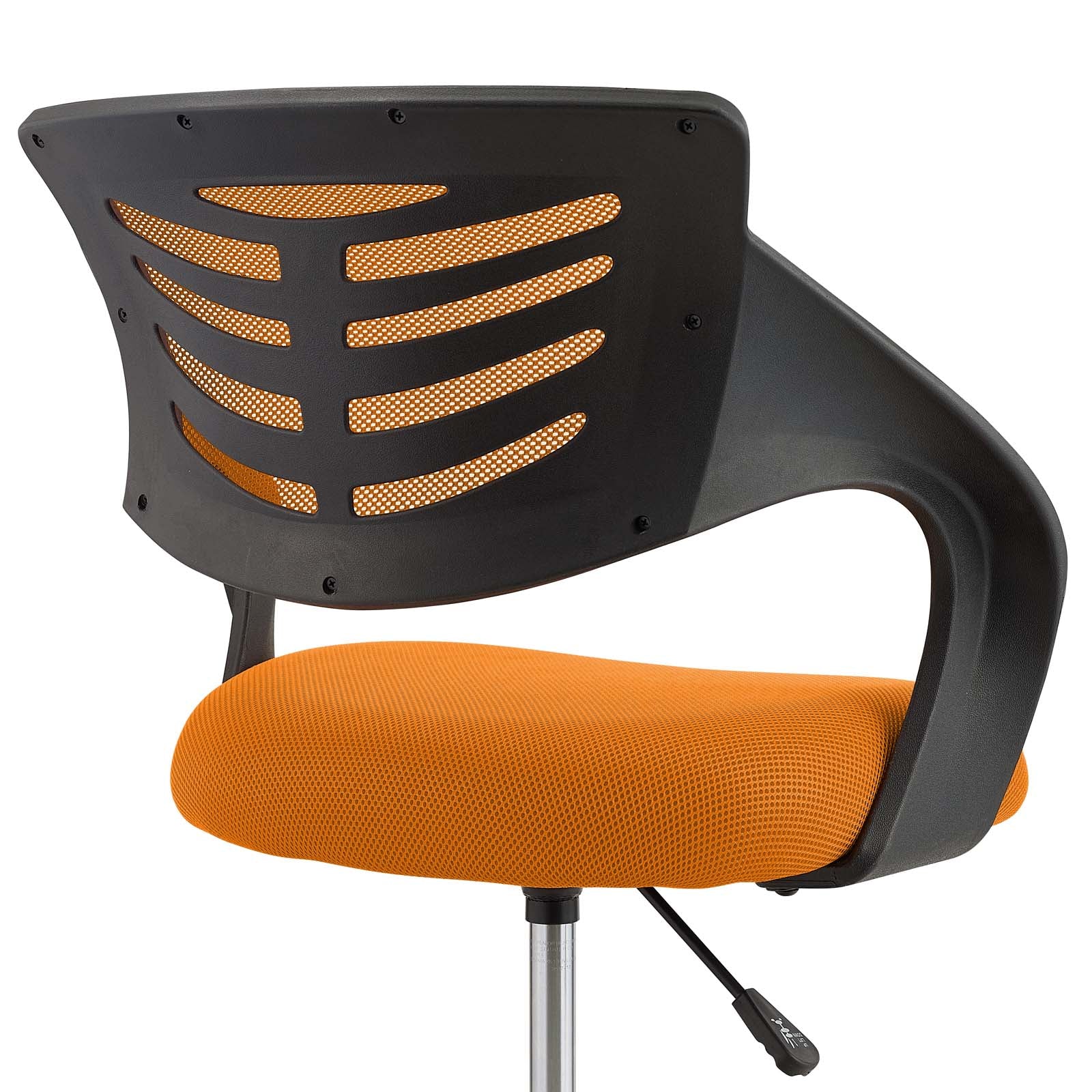 Modway Task Chairs - Thrive Mesh Office Chair Orange