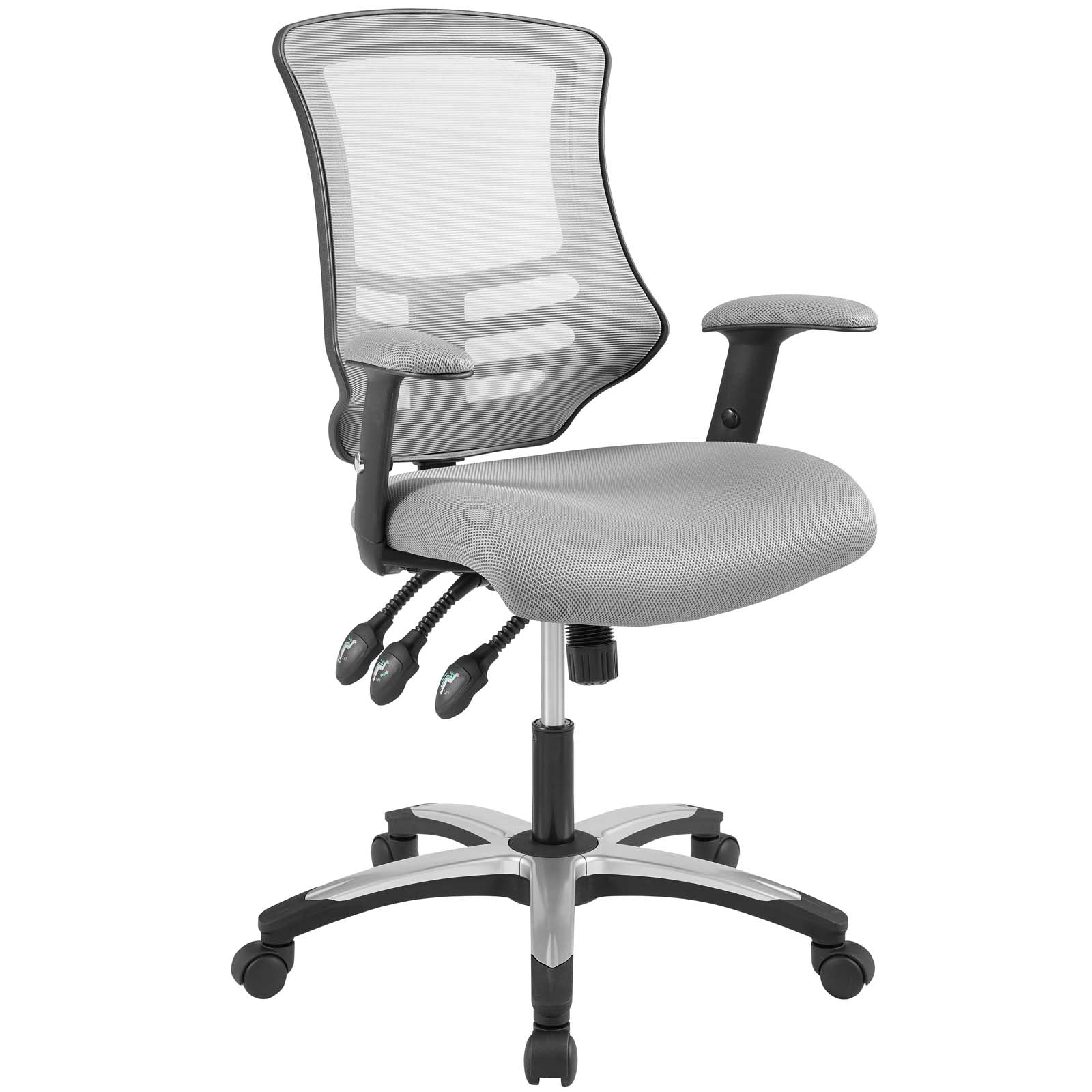 Modway Task Chairs - Calibrate Mesh Office Chair Gray