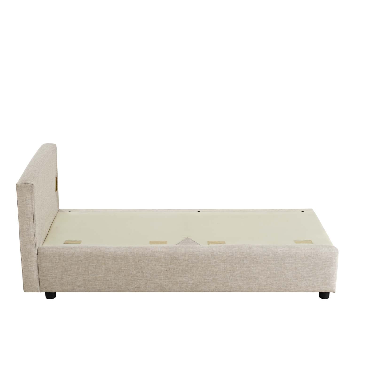 Modway Sofas & Couches - Activate Upholstered Fabric Sofa Beige