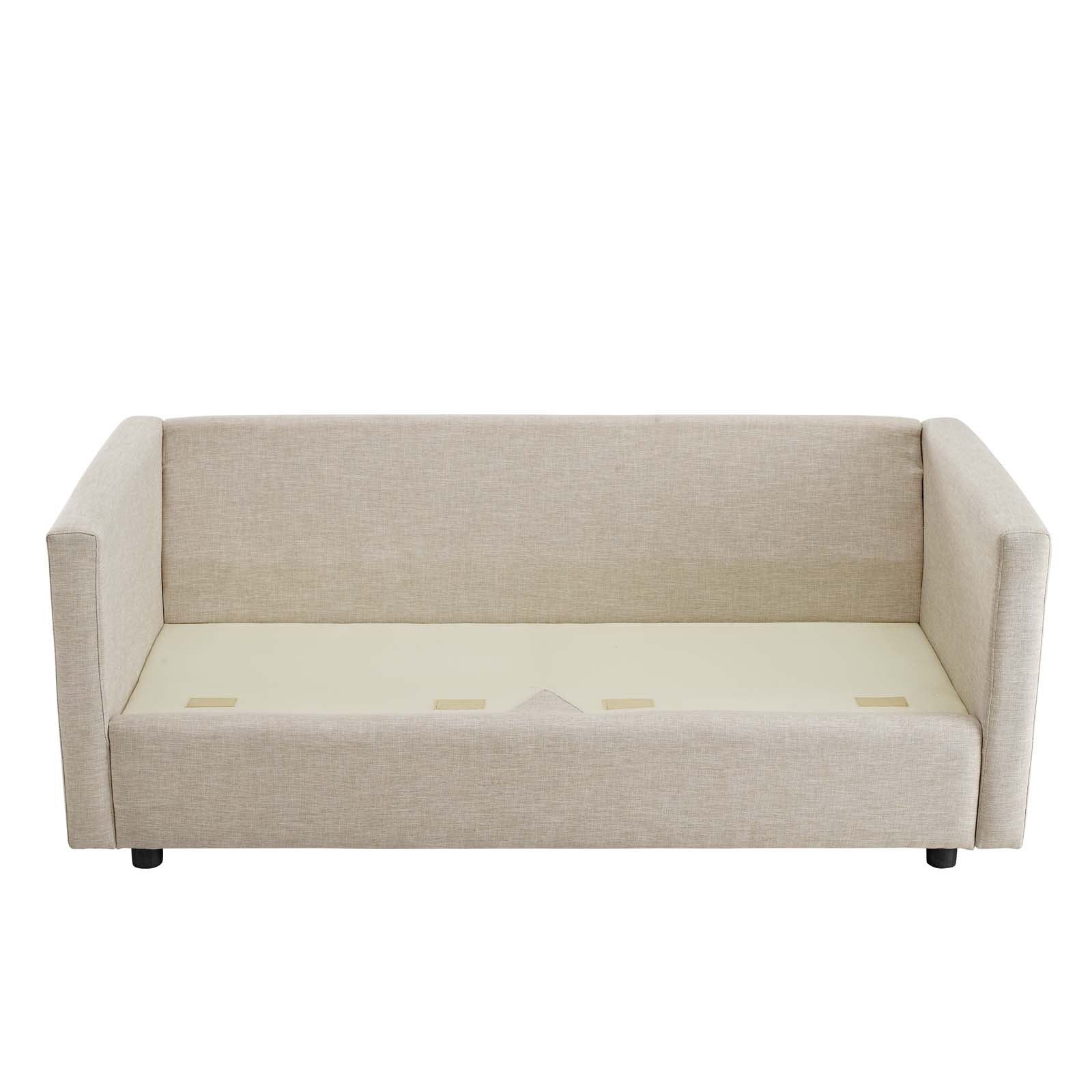 Modway Sofas & Couches - Activate Upholstered Fabric Sofa Beige
