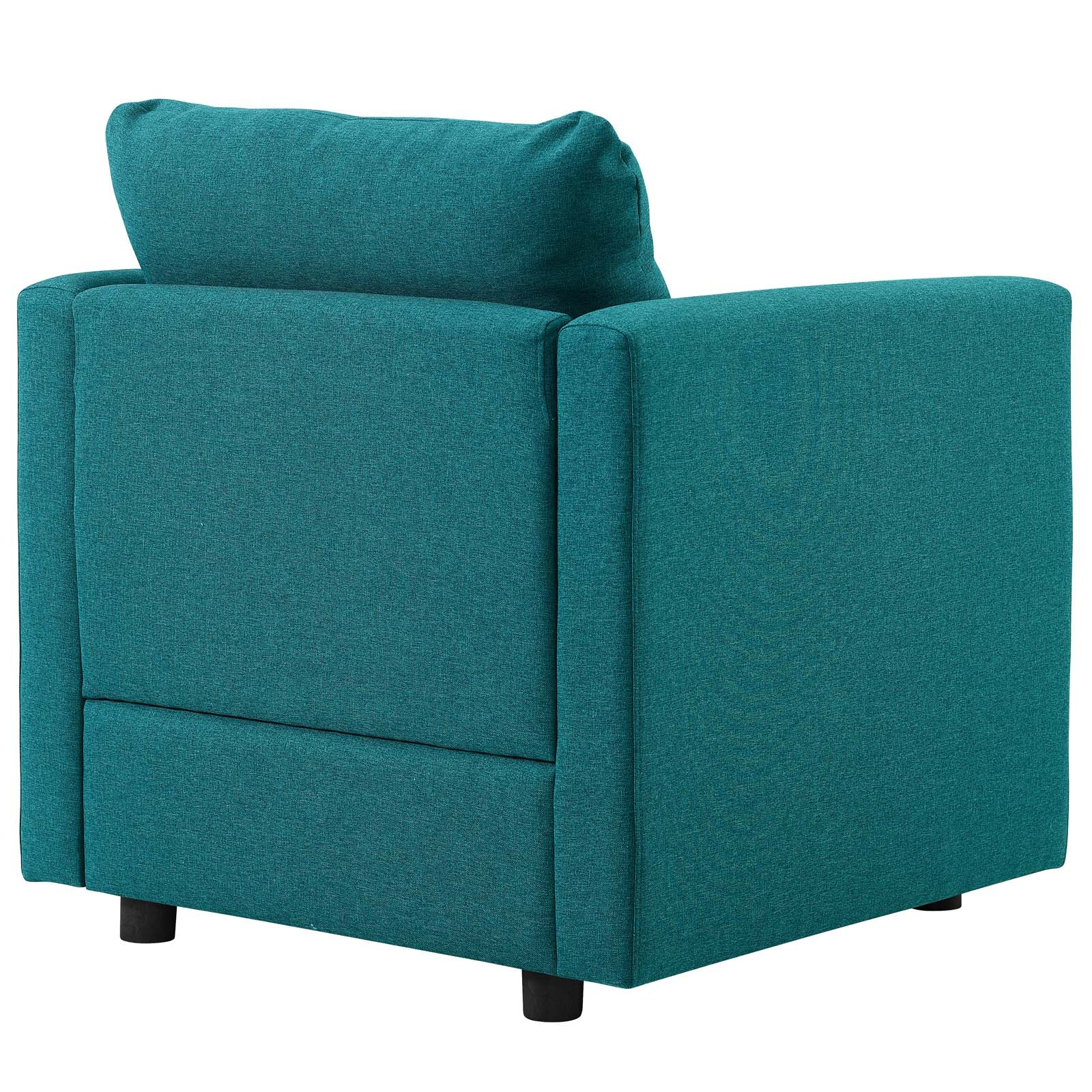 Modway Chairs - Activate Upholstered Fabric Armchair Teal