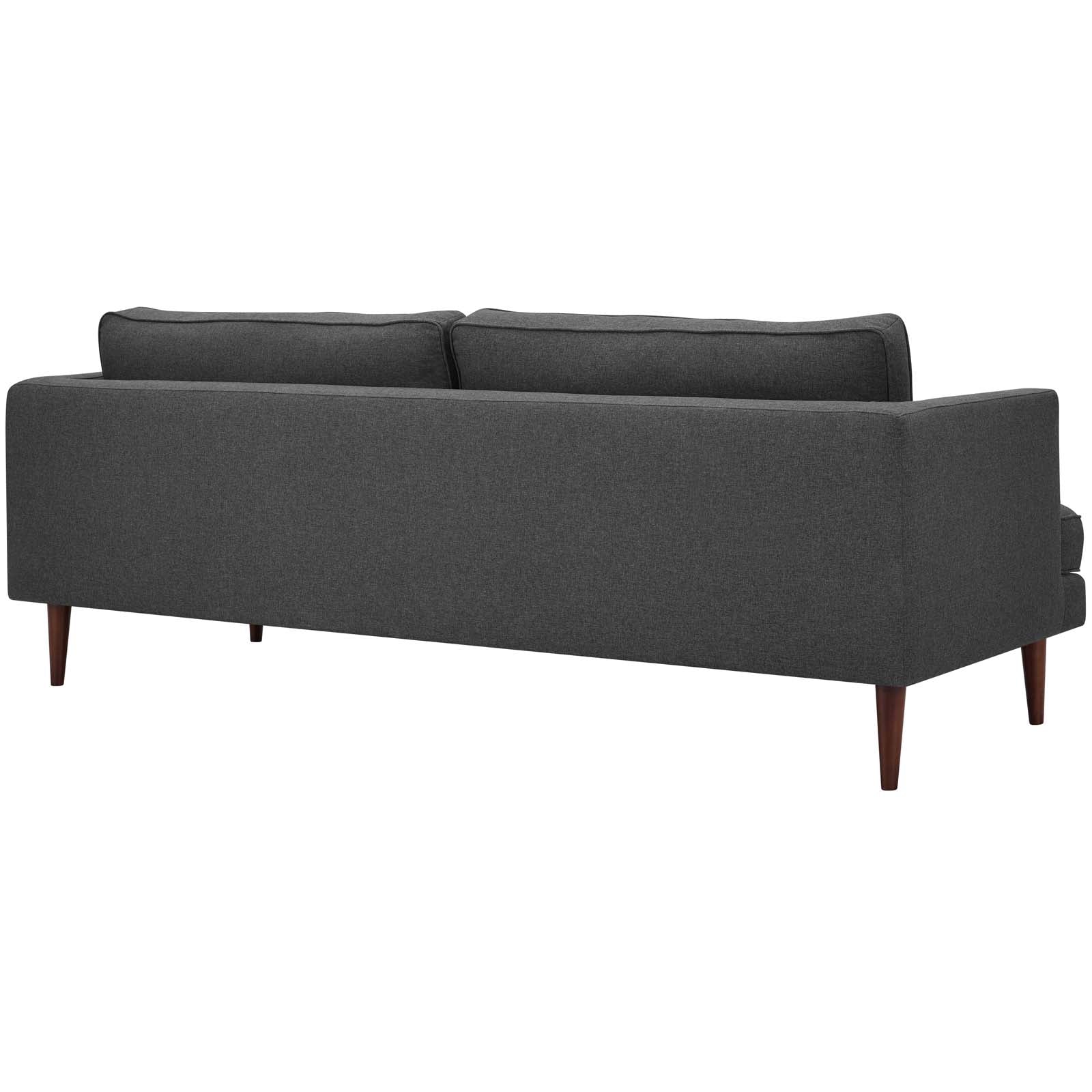 Modway Sofas & Couches - Agile Upholstered Fabric Sofa Gray