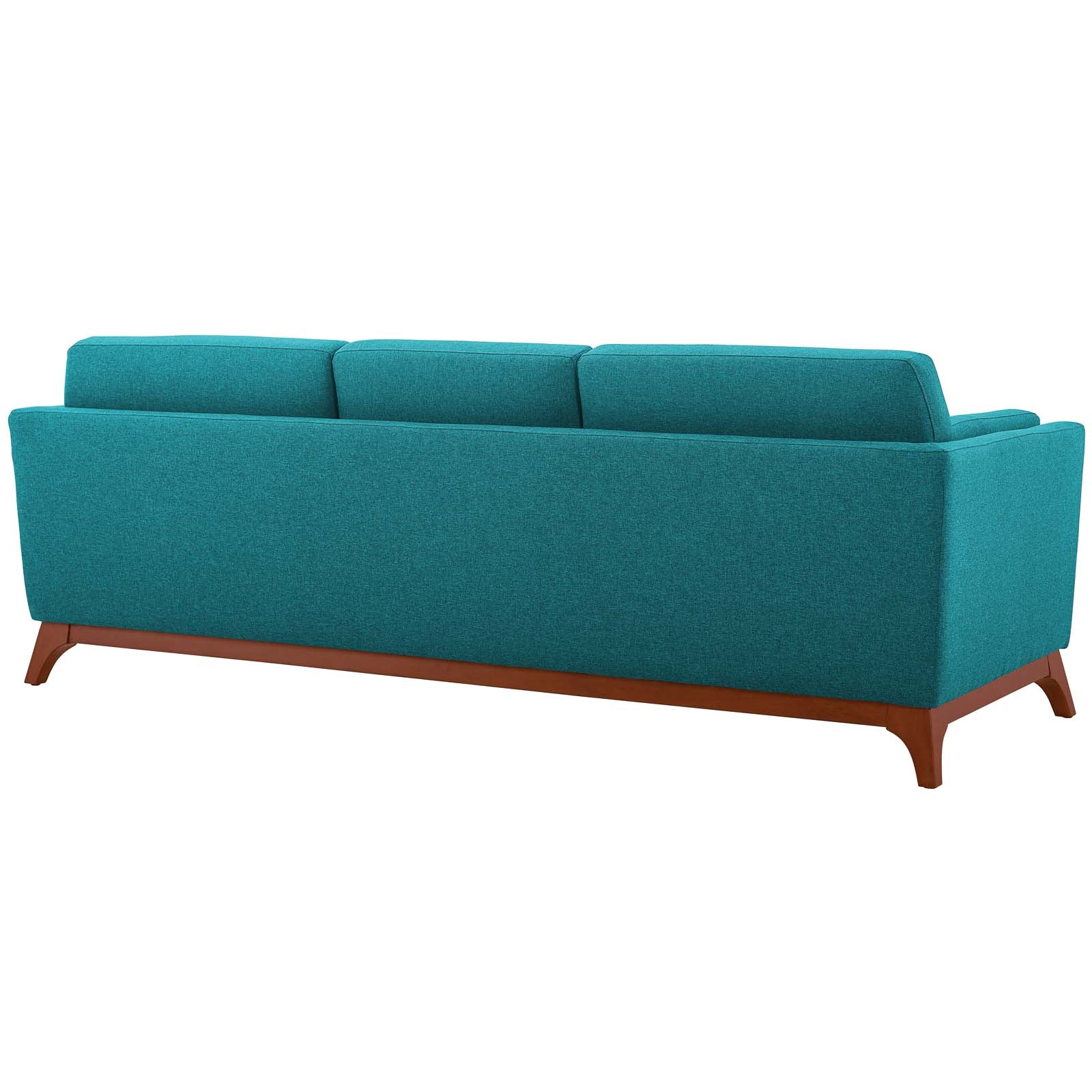 Modway Sofas & Couches - Chance Upholstered Fabric Sofa Teal