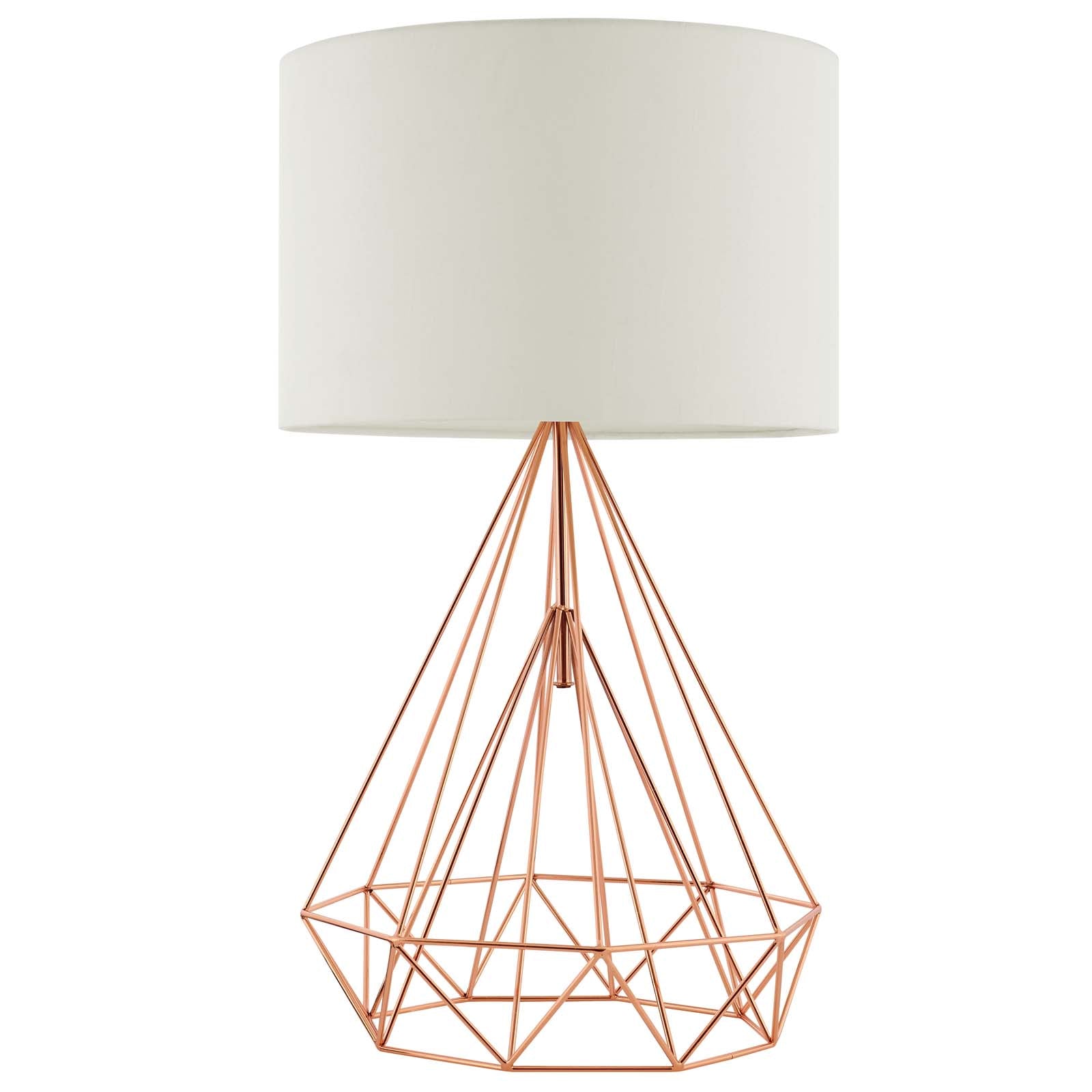 Modway Table Lamps - Precious Table Lamp Rose Gold