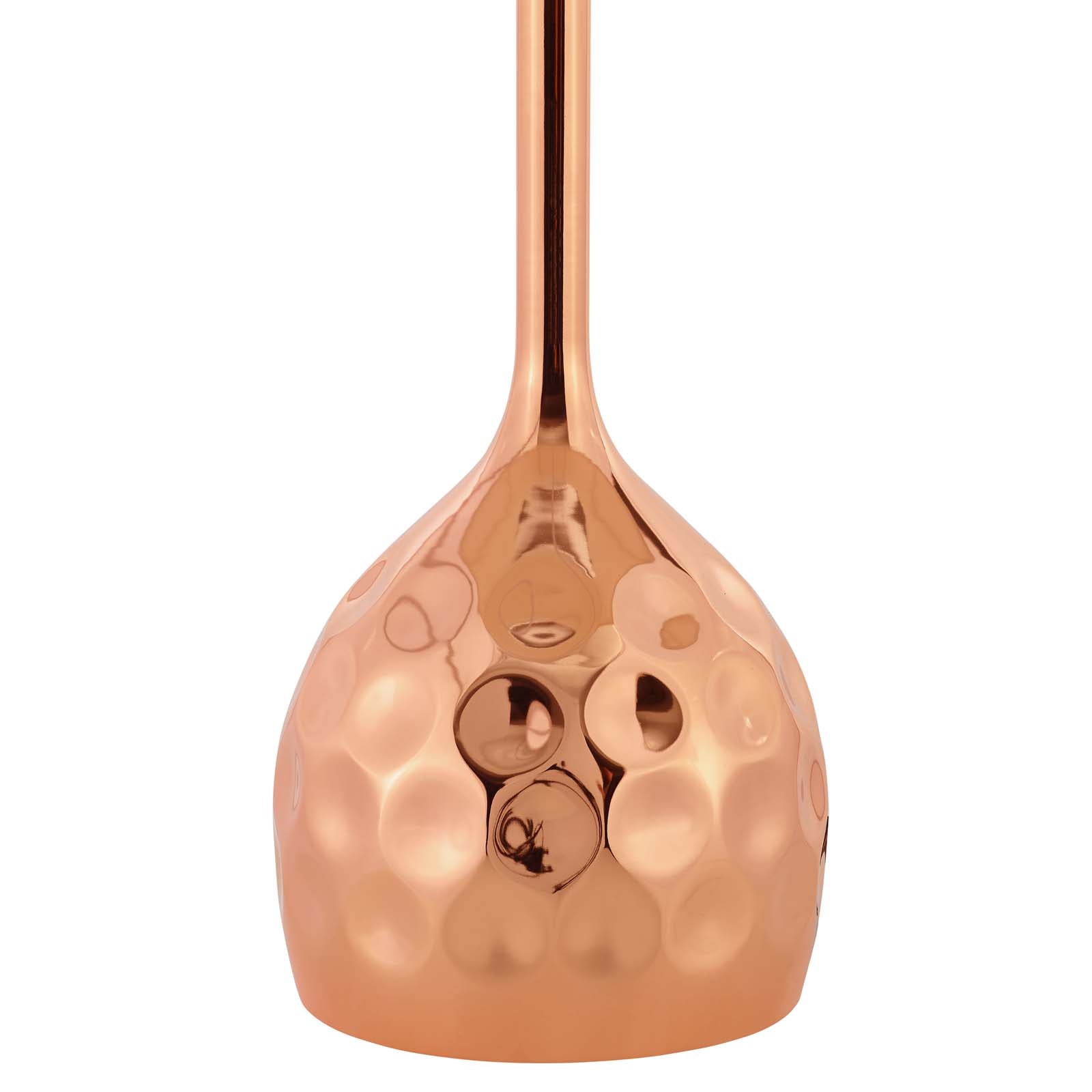 Modway Table Lamps - Dimple Table Lamp Rose Gold
