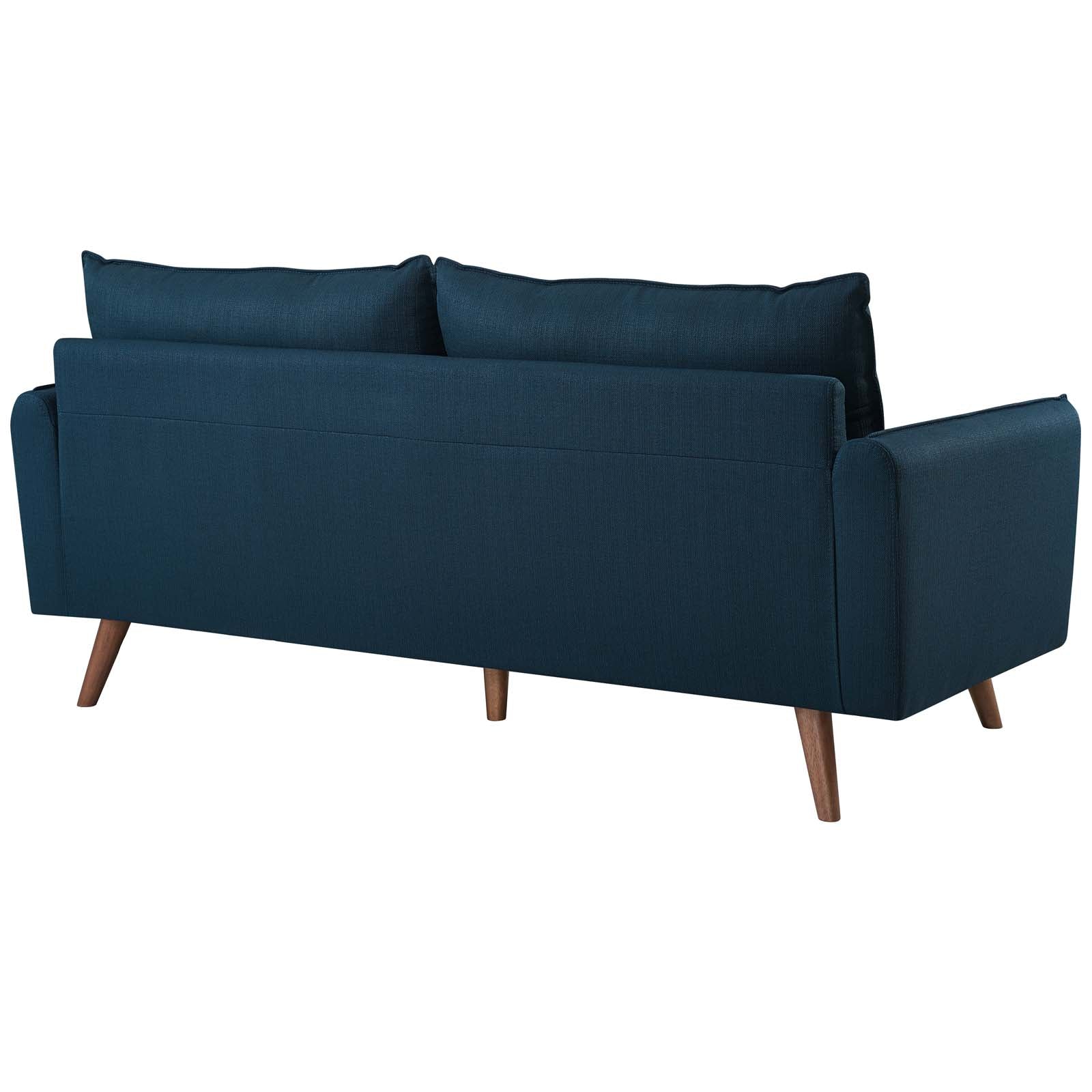 Modway Sofas & Couches - Revive Upholstered Fabric Sofa Azure