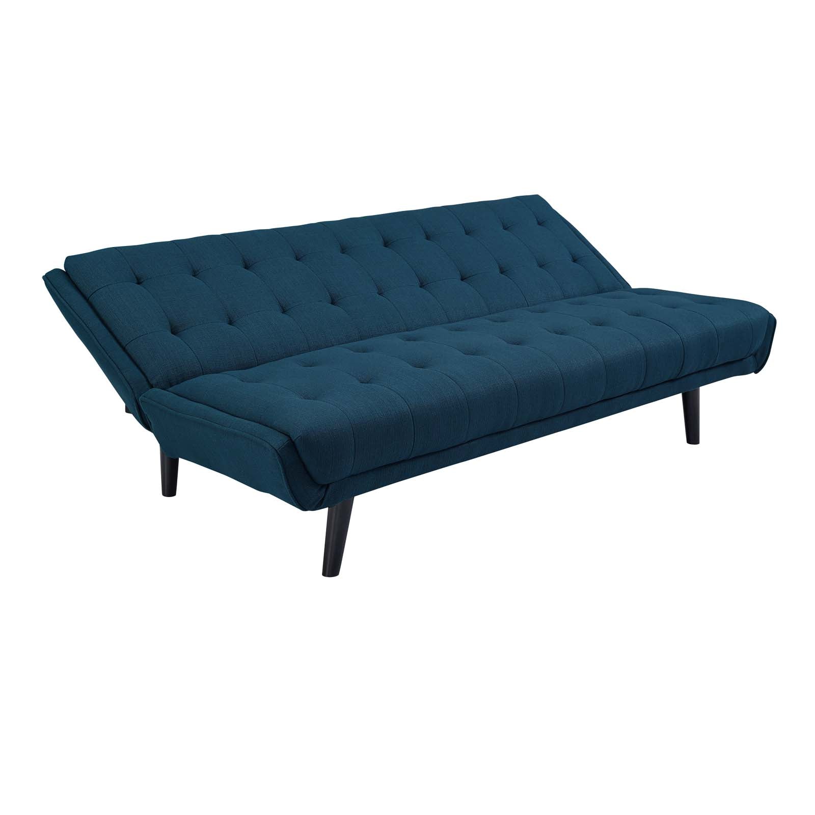 Modway Sofas & Couches - Glance Tufted Convertible Fabric Sofa Bed Azure