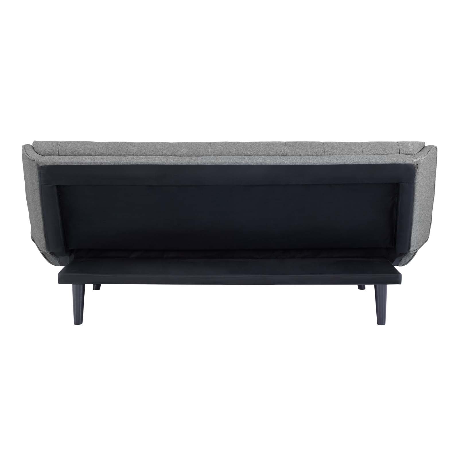 Modway Sofas & Couches - Glance Tufted Convertible Fabric Sofa Bed Gray