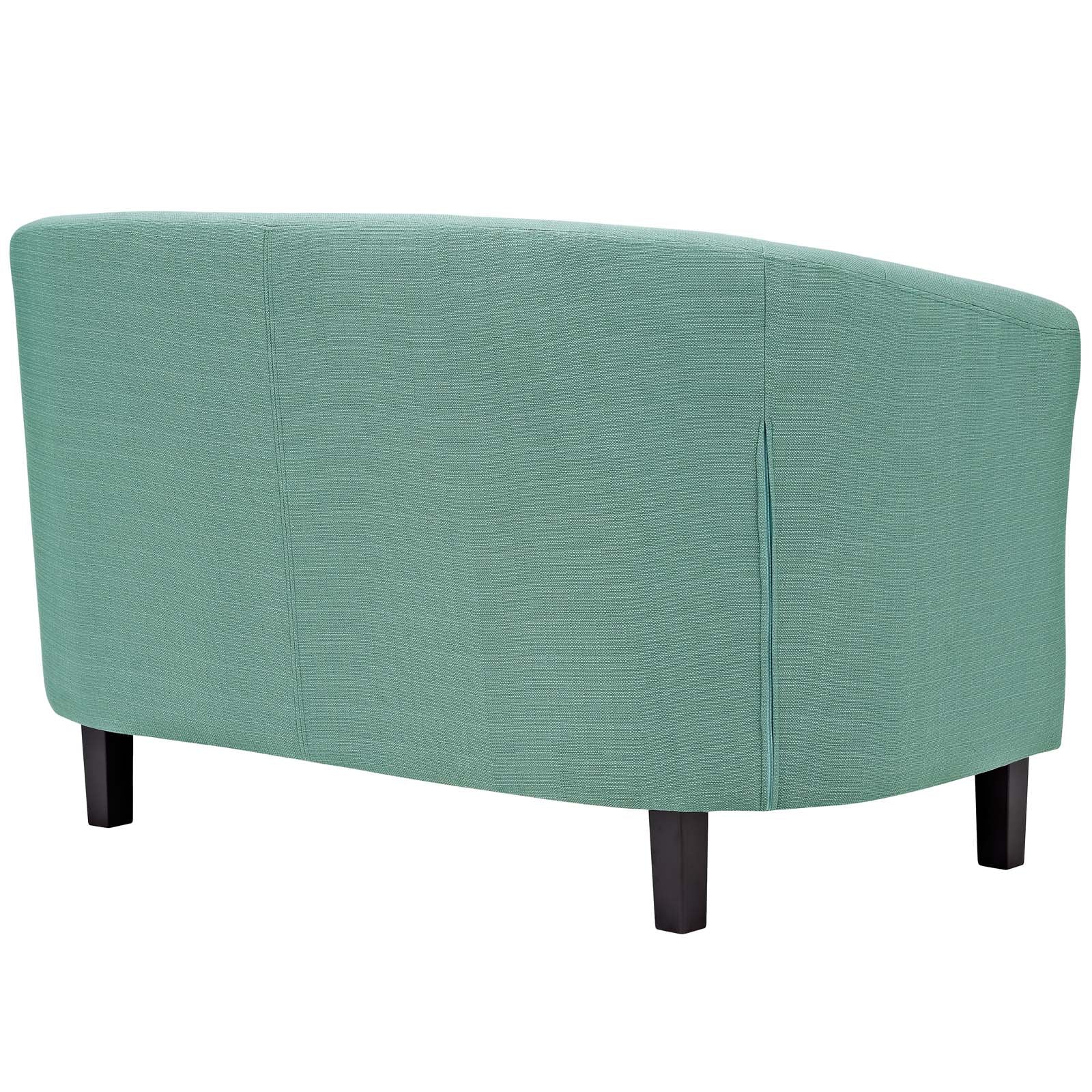 Modway Living Room Sets - Prospect 2 Piece Upholstered Fabric Loveseat and Armchair Set Laguna