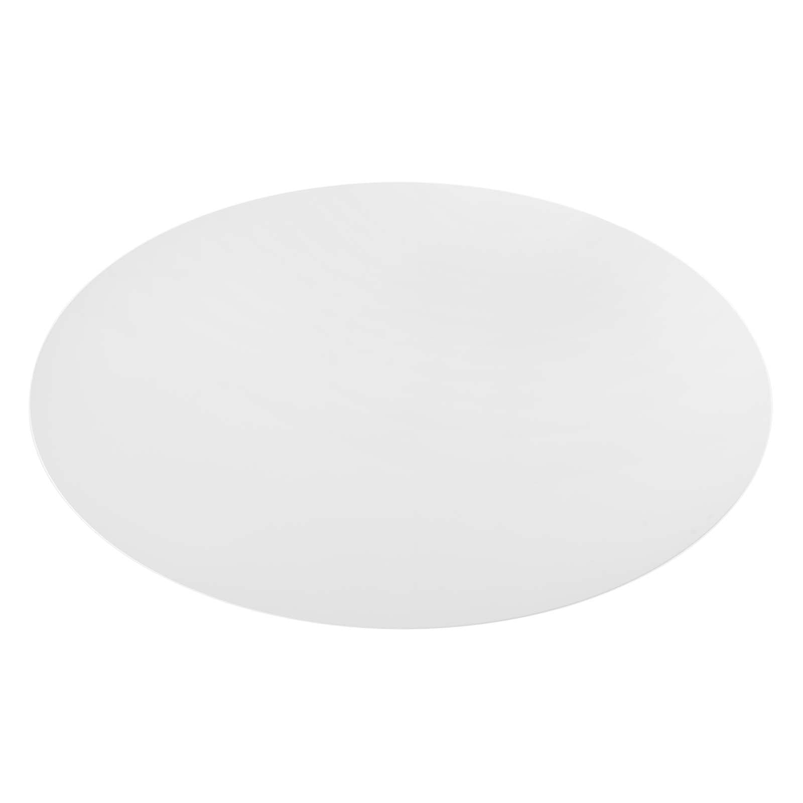 Modway Dining Tables - Lippa 78" Oval Wood Dining Table Gold White