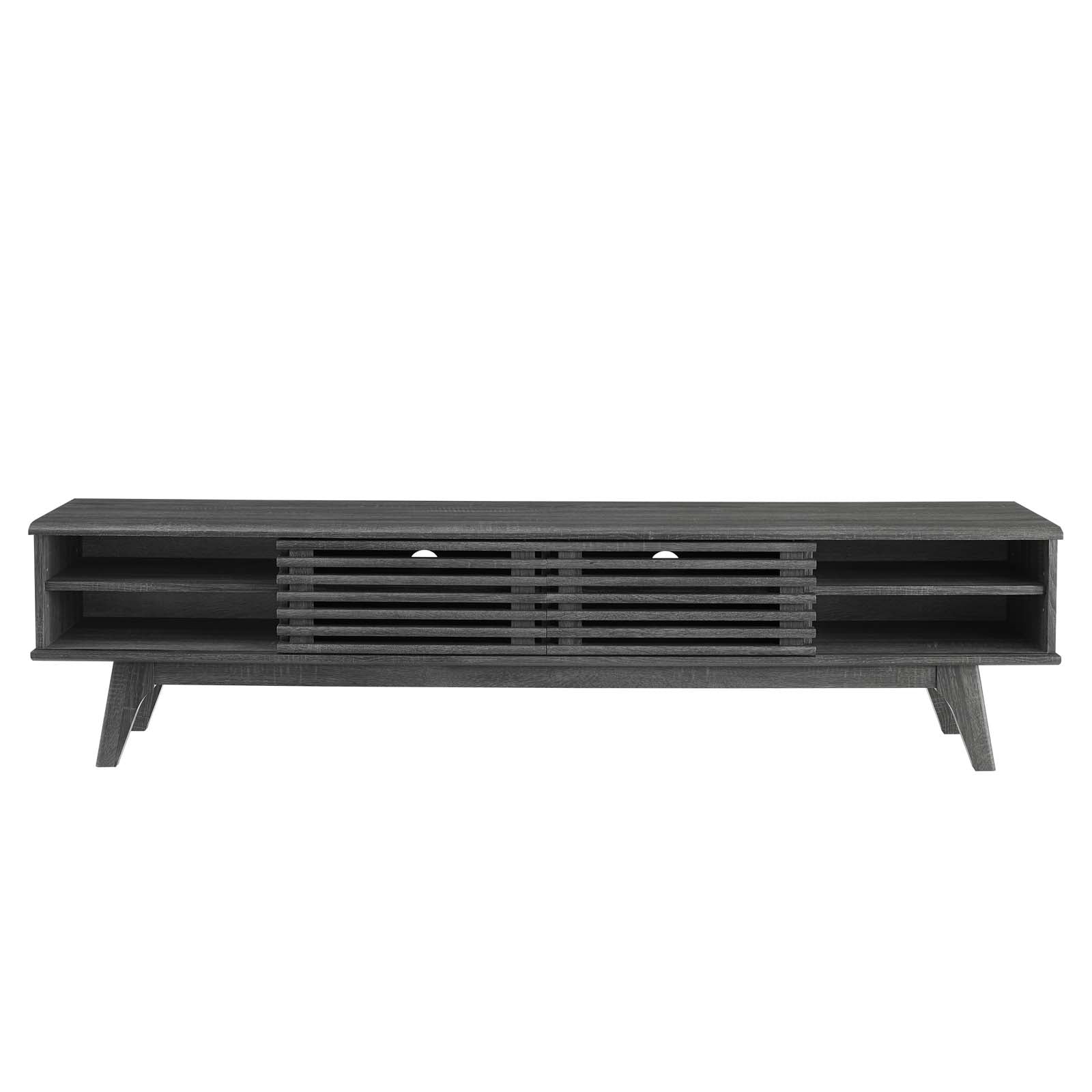 Modway TV & Media Units - Render 70" Entertainment Center TV Stand Charcoal
