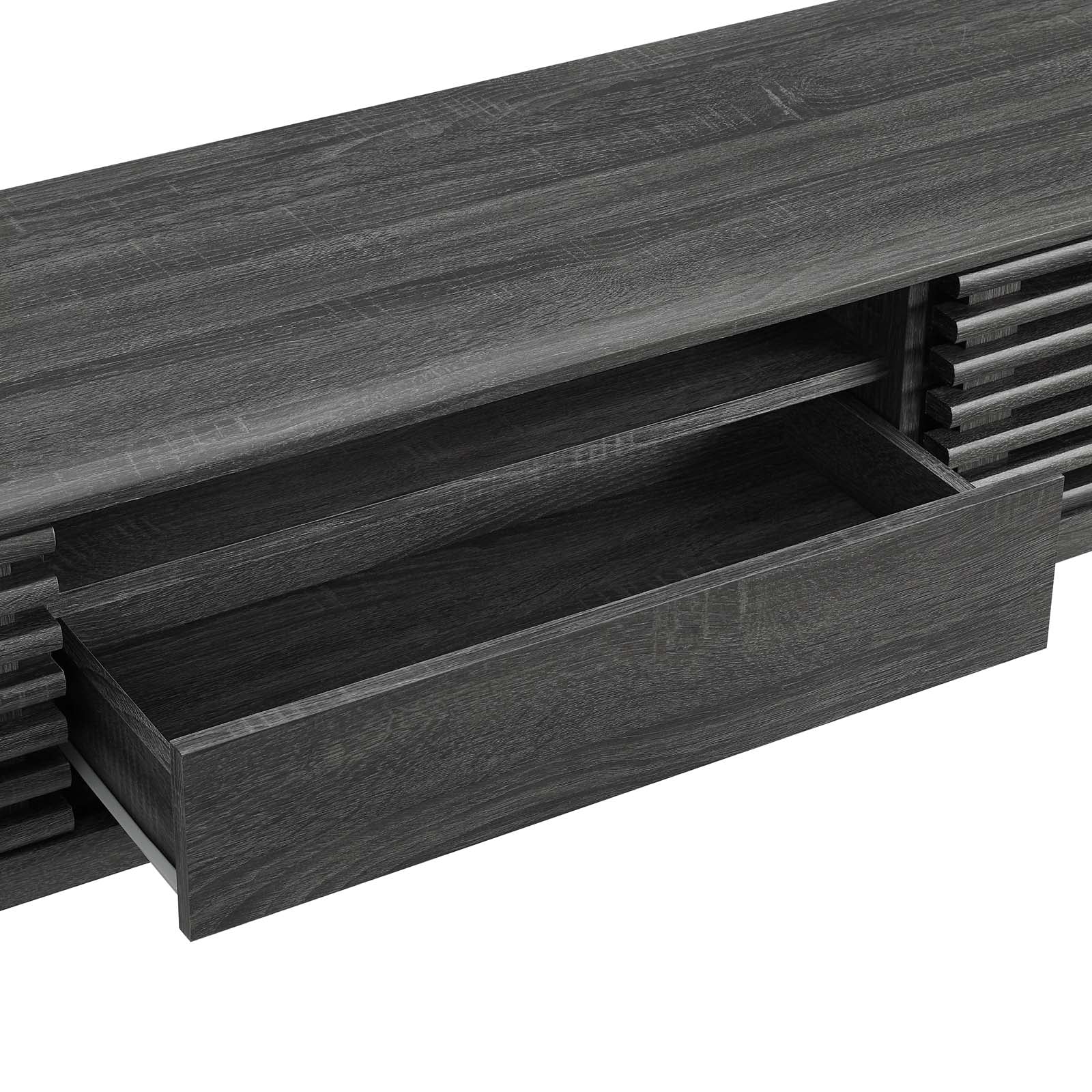 Modway TV & Media Units - Render 70" TV Stand Charcoal