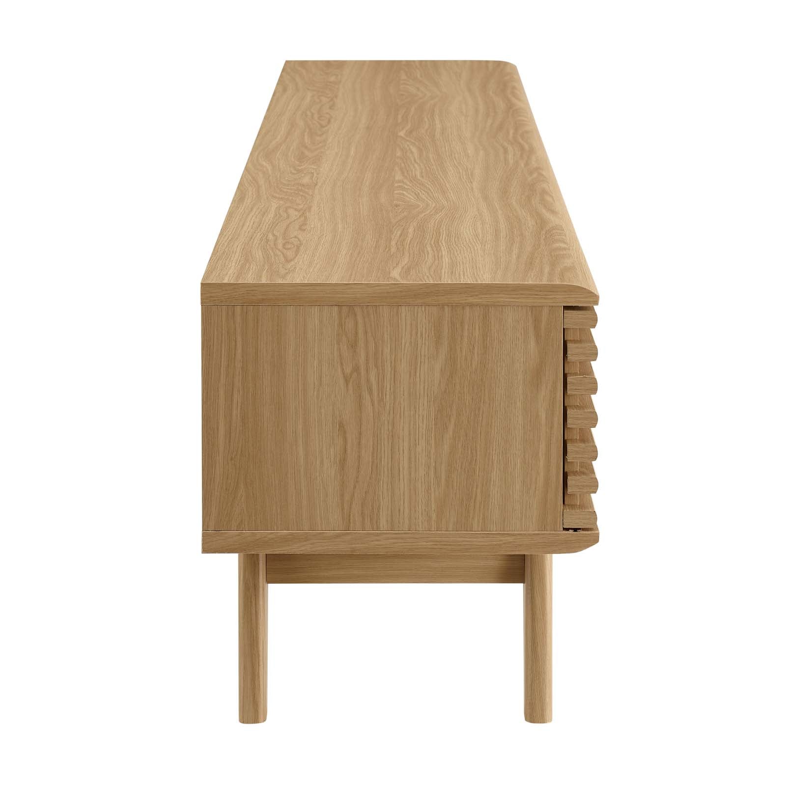 Modway TV & Media Units - Render 70" TV Stand Oak