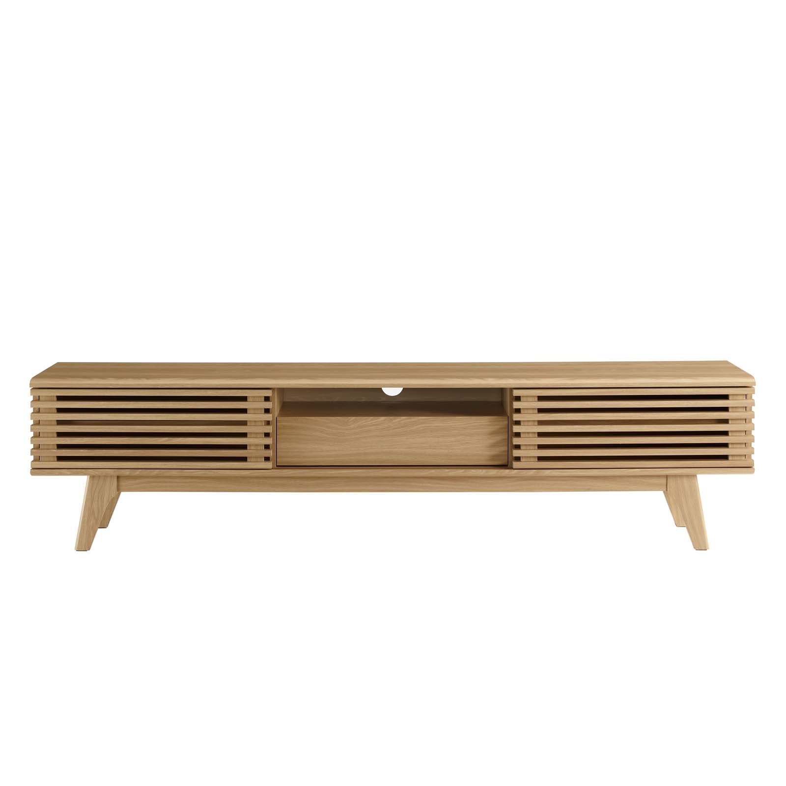 Modway TV & Media Units - Render 70" TV Stand Oak