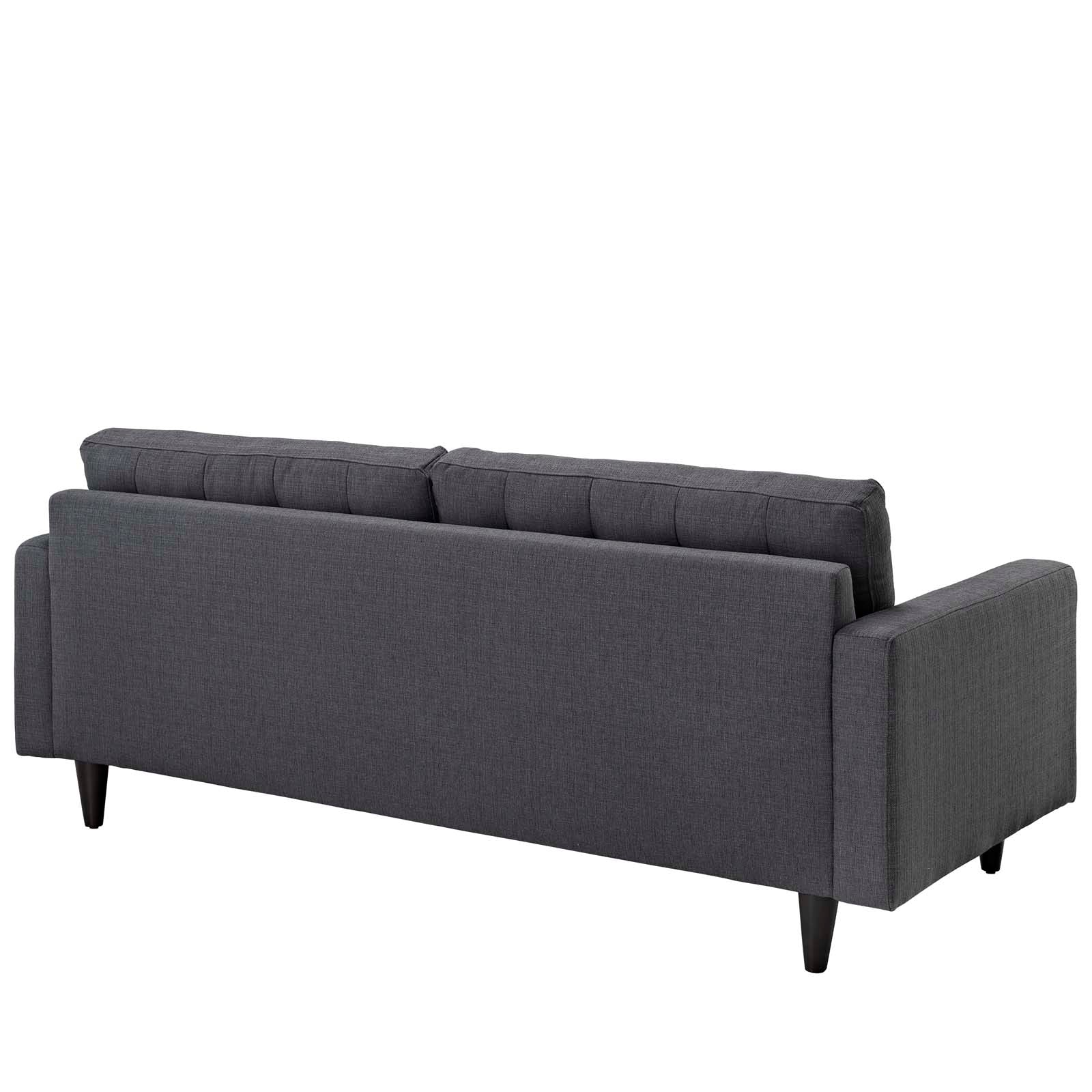 Modway Living Room Sets - Empress Sofa, Loveseat And Armchair Set Of 3 Gray
