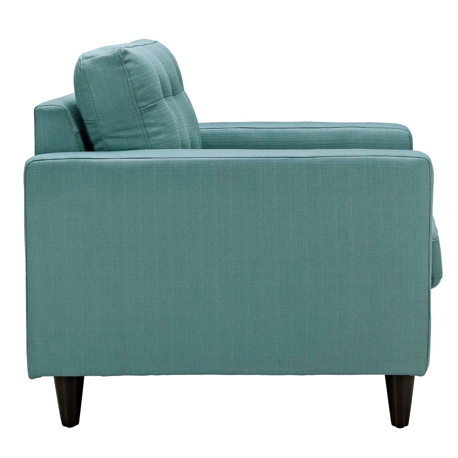 Modway Living Room Sets - Empress Sofa, Loveseat And Armchair Set Of 3 Laguna