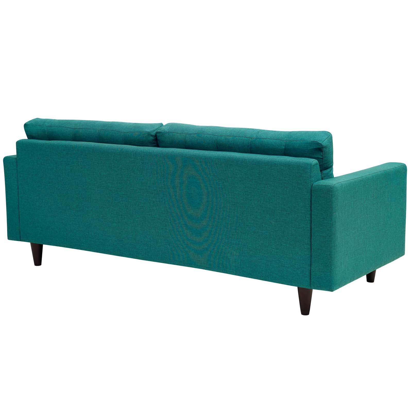 Modway Living Room Sets - Empress Sofa, Loveseat And Armchair Set Of 3 Teal