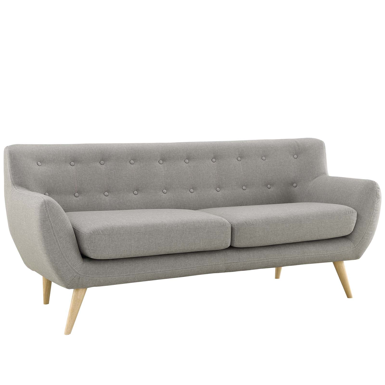 Modway Living Room Sets - Remark 3 Piece Living Room Set 32.5" H Light Gray