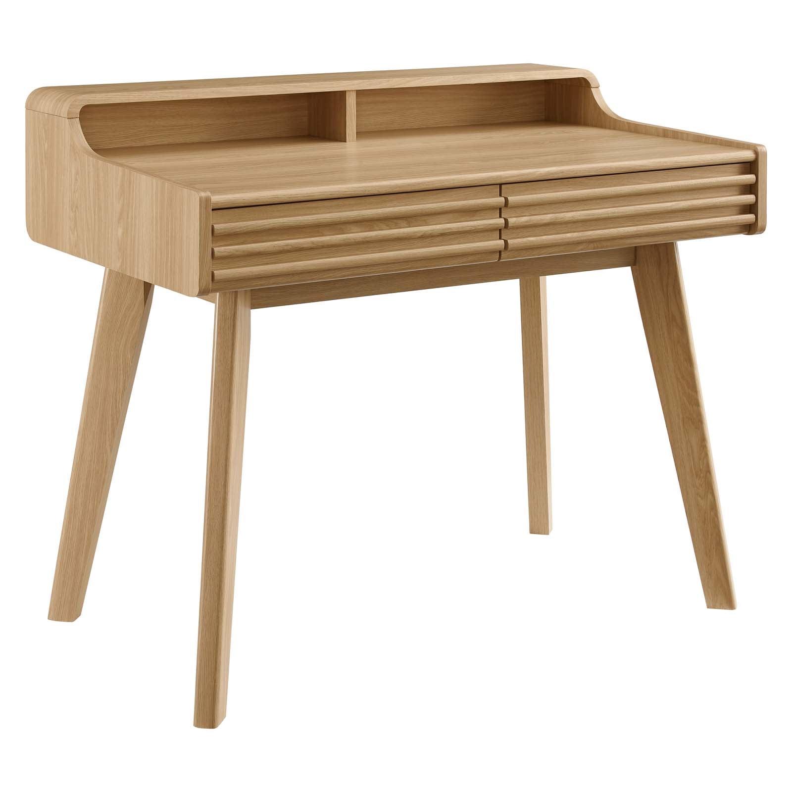 Modway Desks - Render-Writing-Desk-Oak