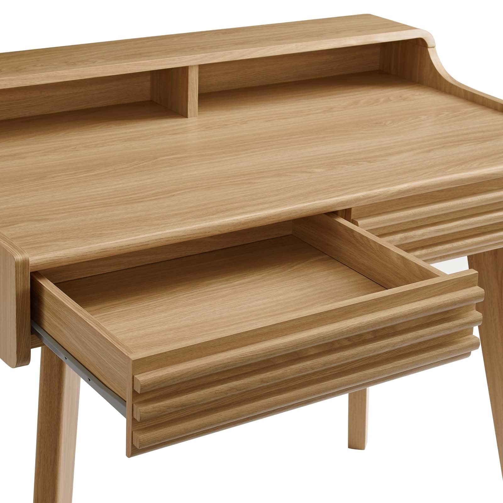 Modway Desks - Render-Writing-Desk-Oak