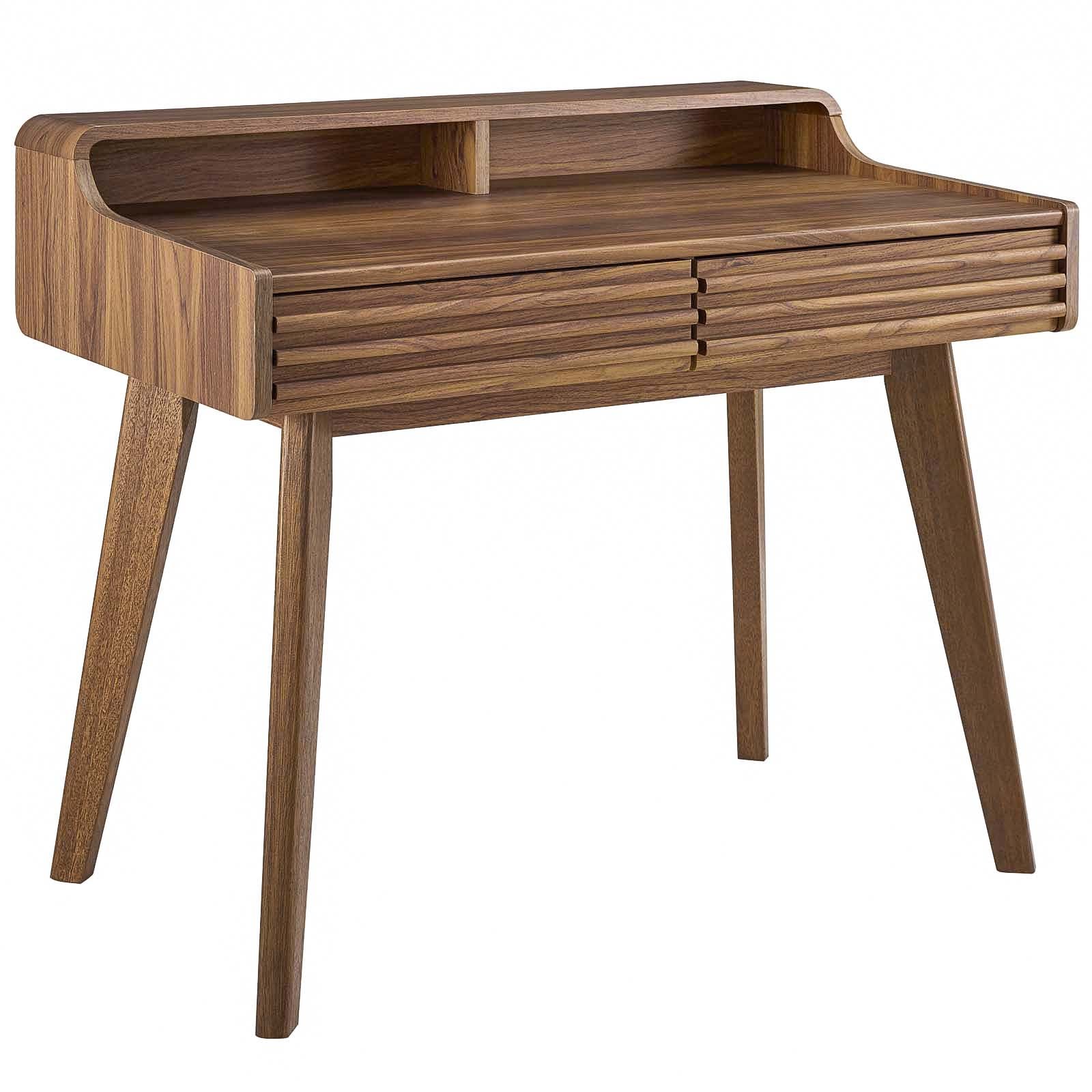 Modway Desks - Render Writing Desk Walnut