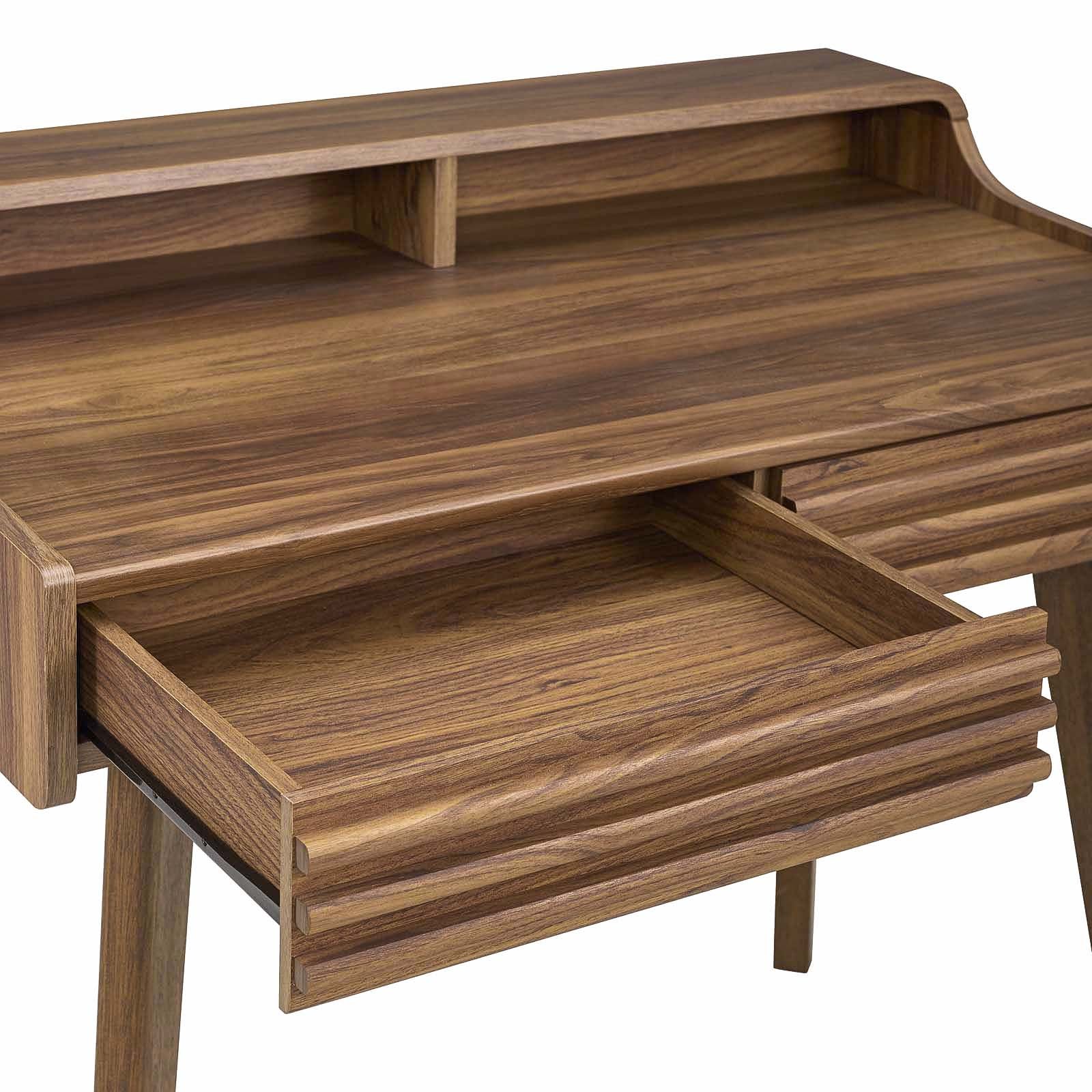 Modway Desks - Render Writing Desk Walnut