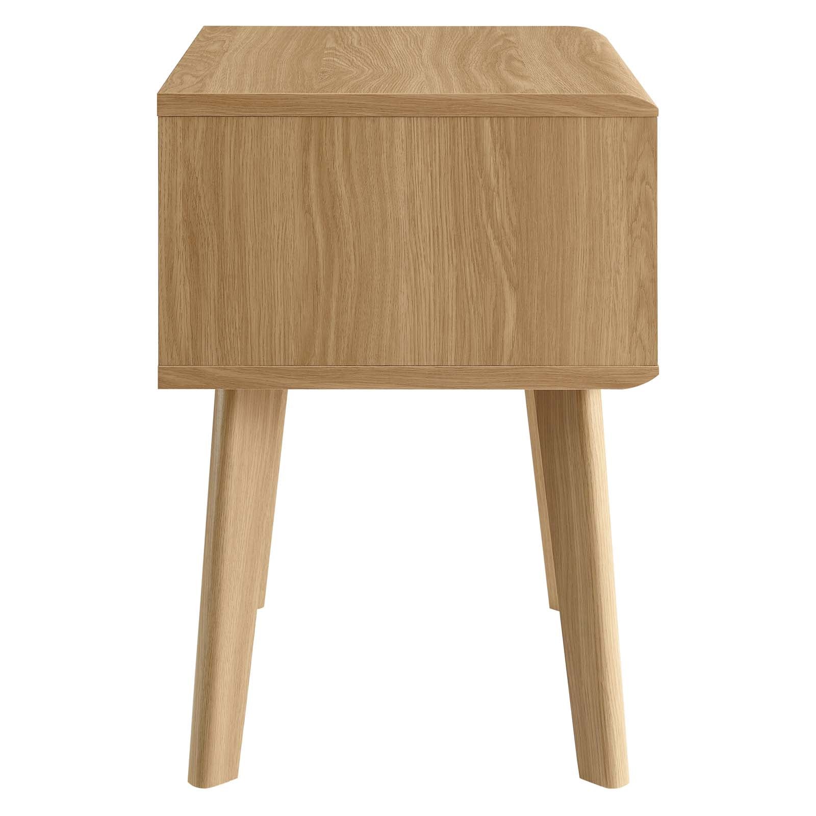 Modway Side & End Tables - Render End Table Oak