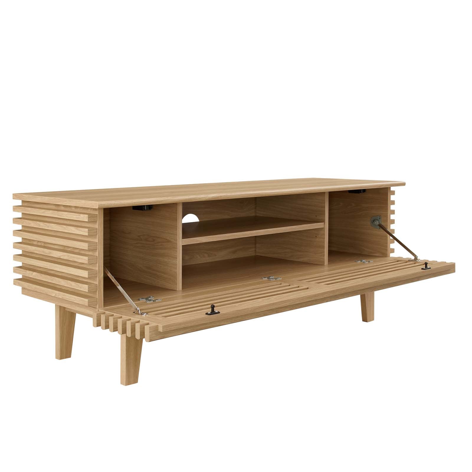 Modway TV & Media Units - Render-46"-TV-Stand-Oak