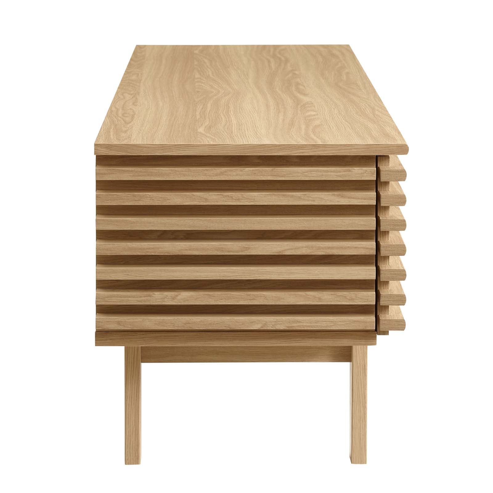 Modway TV & Media Units - Render-46"-TV-Stand-Oak