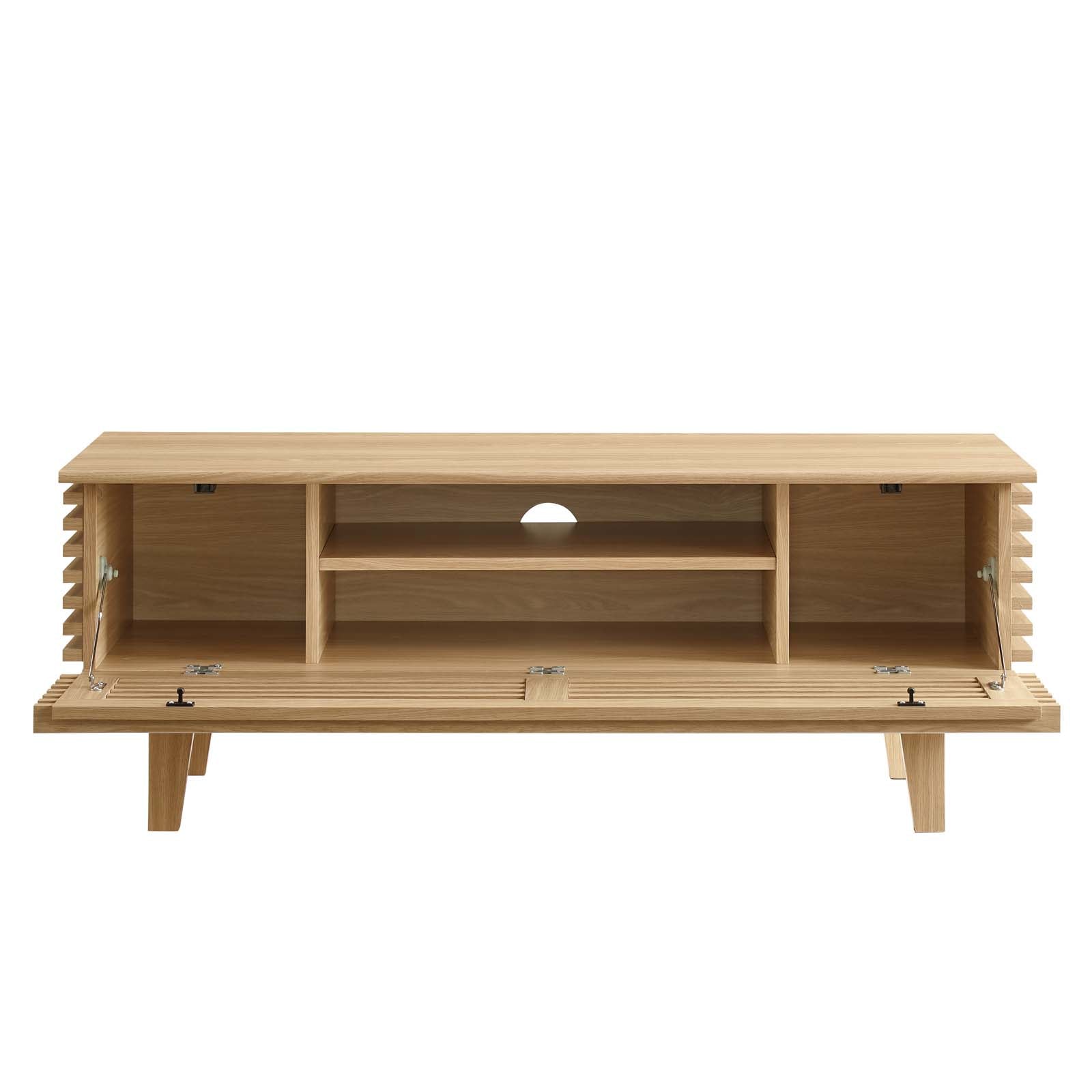 Modway TV & Media Units - Render-46"-TV-Stand-Oak