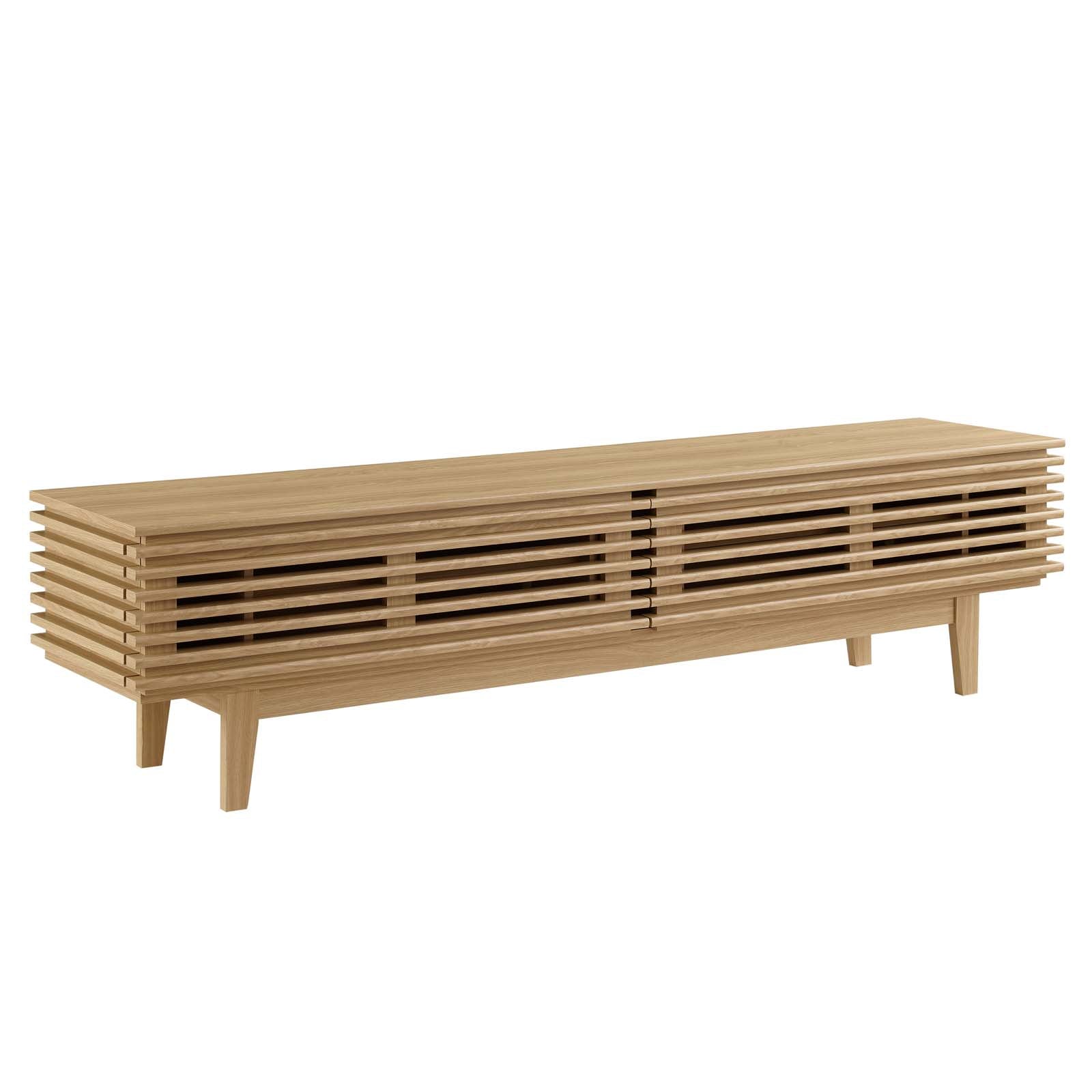 Modway TV & Media Units - Render 71" TV Stand Oak