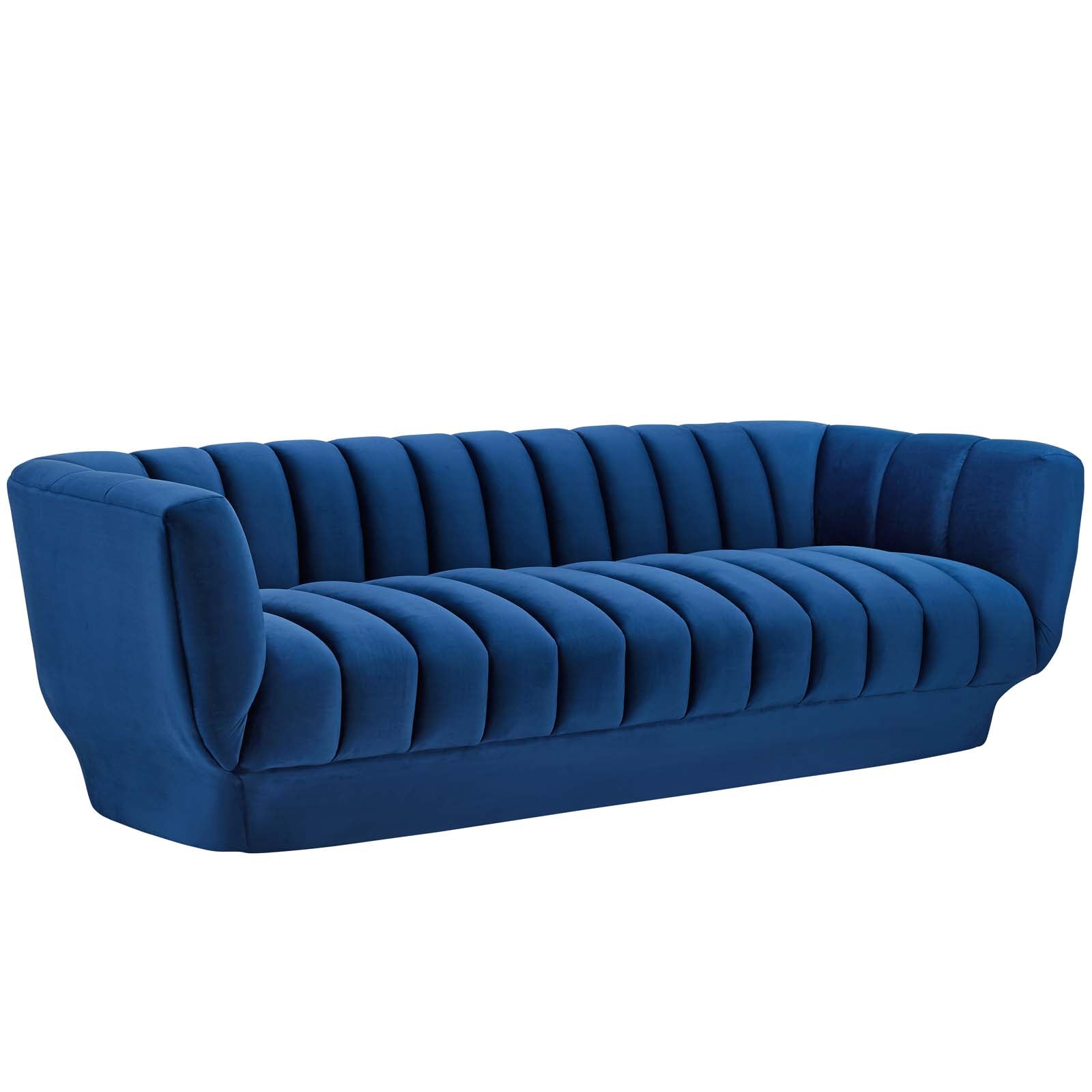 Modway Sofas & Couches - Entertain Sofa Navy
