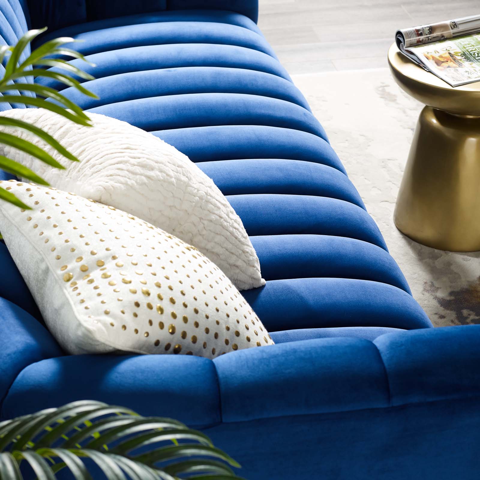 Modway Sofas & Couches - Entertain Sofa Navy
