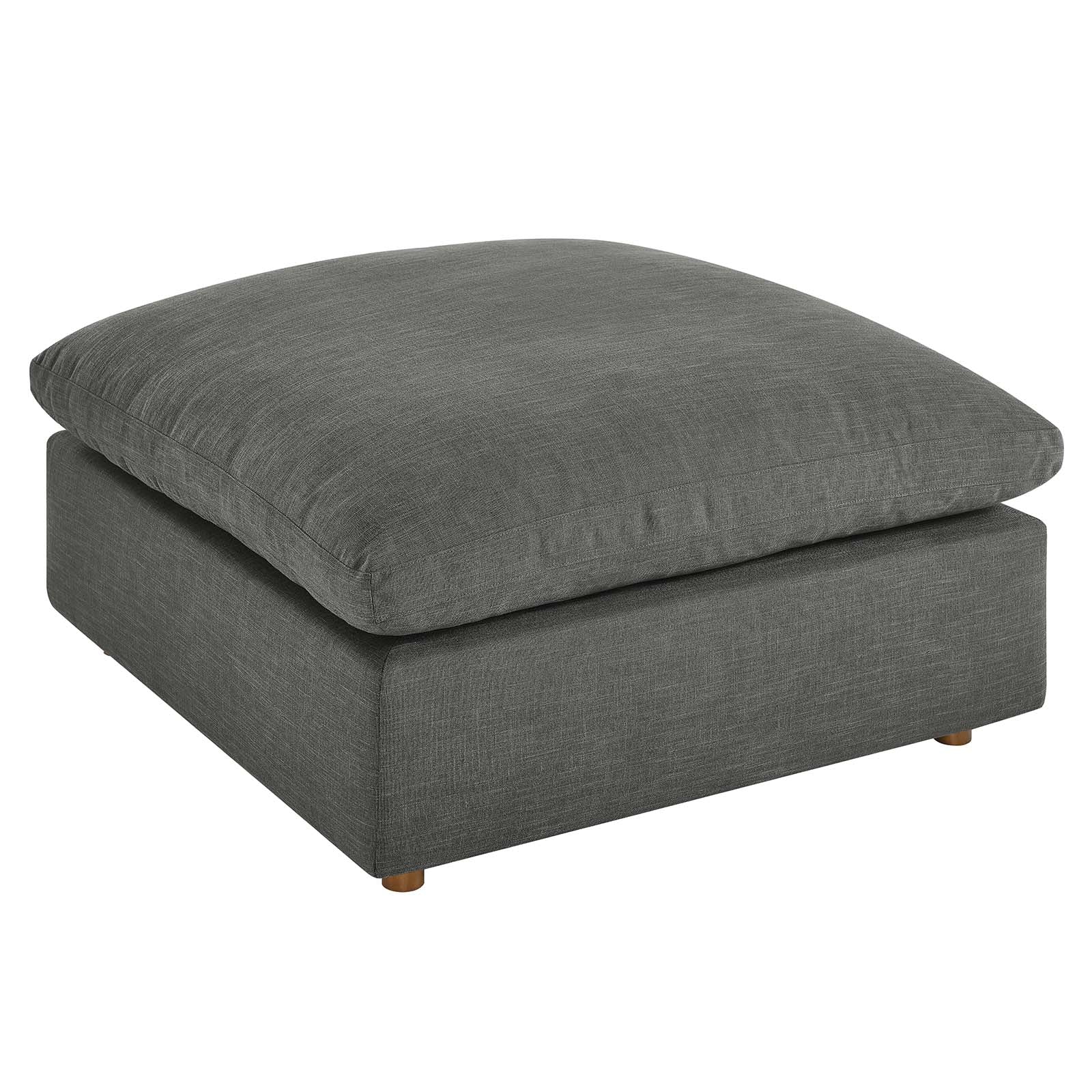 Modway Living Room Sets - Commix Down Filled Overstuffed 6 Piece Sectional Sofa Set Gray