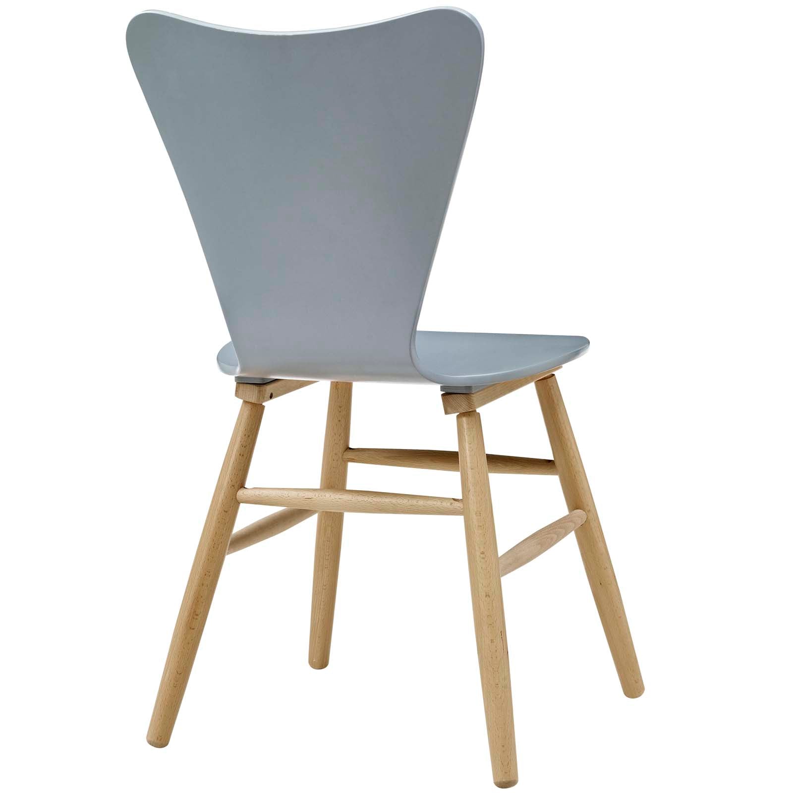 Modway Dining Chairs - Cascade-Dining-Chair-Set-of-4-Gray
