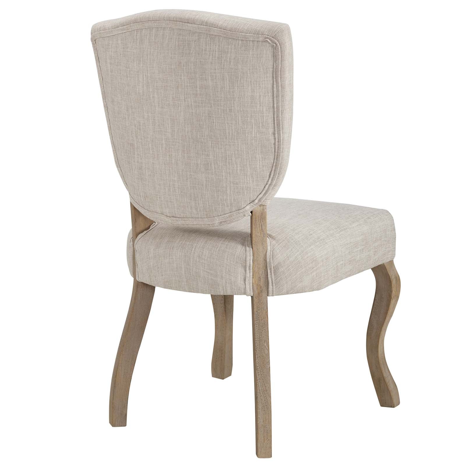 Modway Dining Chairs - Array Dining Side Chair Beige (Set of 4)