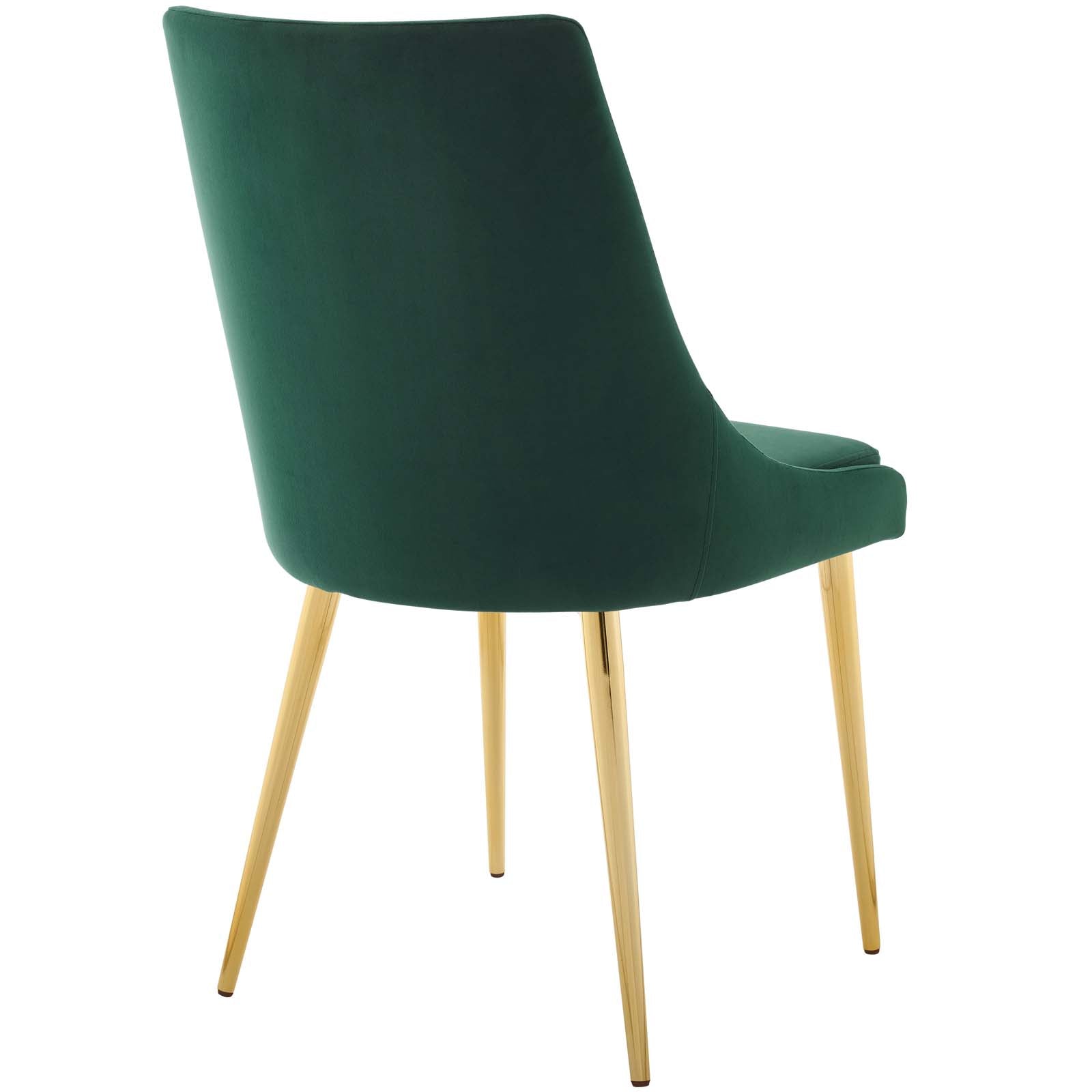 Modway Dining Chairs - Viscount Accent Performance Velvet Dining Chair Green