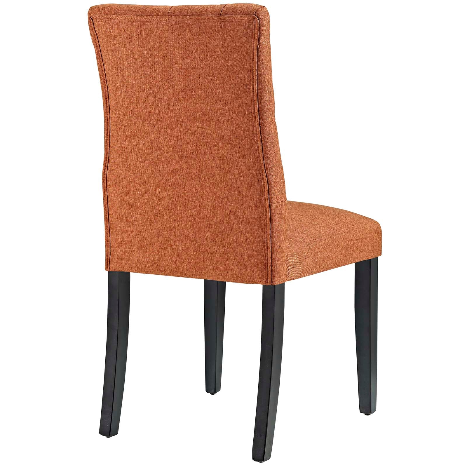 Modway Dining Chairs - Duchess Dining Chair Fabric ( Set of 2 ) Orange