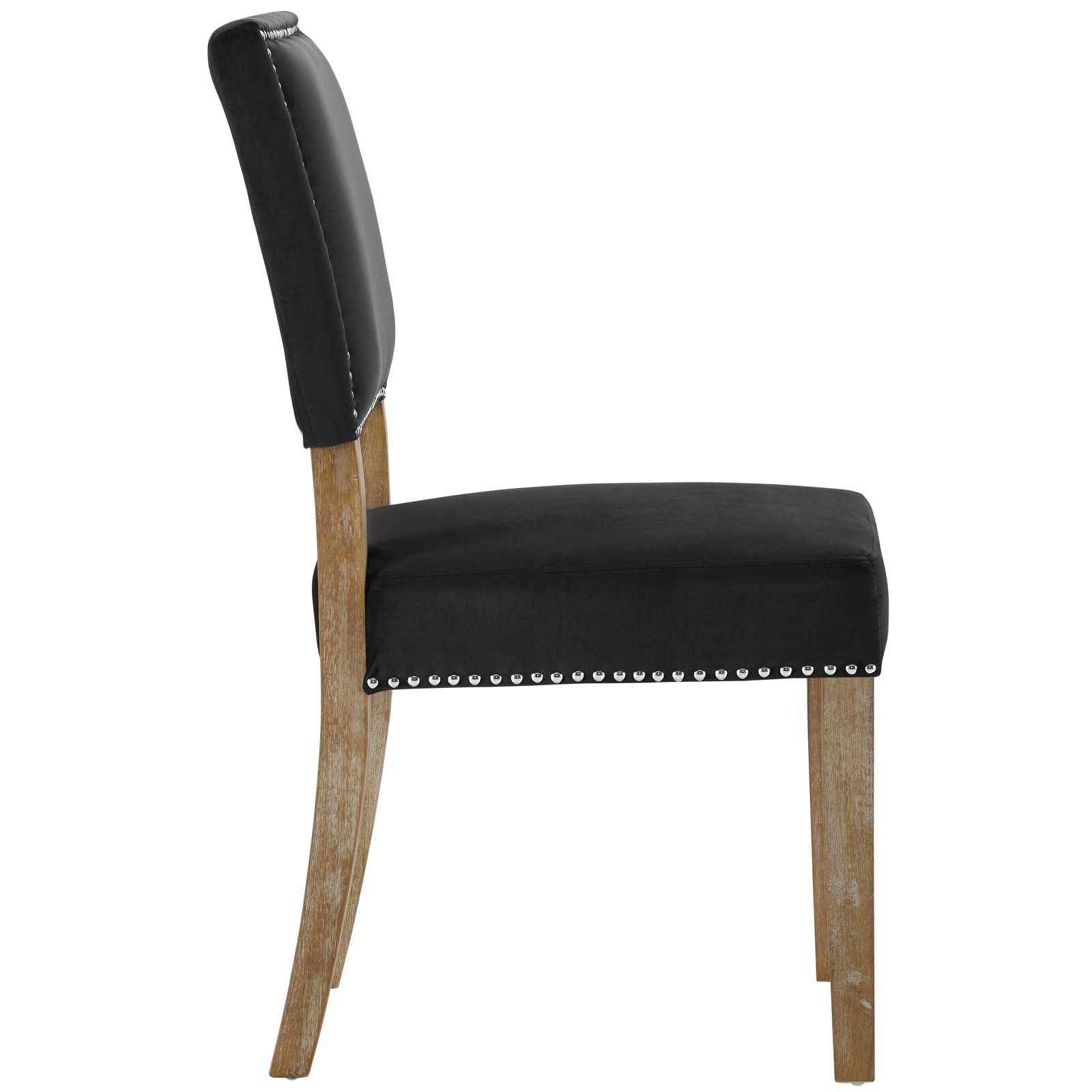 Modway Dining Chairs - Oblige Dining Chair Wood Black ( Set of 4 )