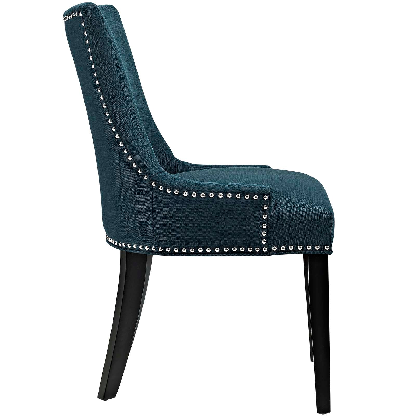 Modway Dining Chairs - Marquis Dining Chair Fabric Azure (Set of 4)