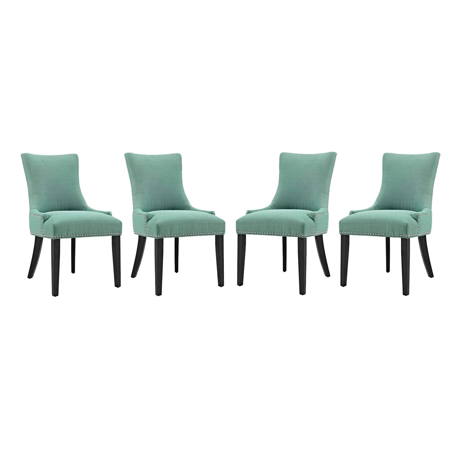 Modway Dining Chairs - Marquis Dining Chair Fabric Laguna (Set of 4)