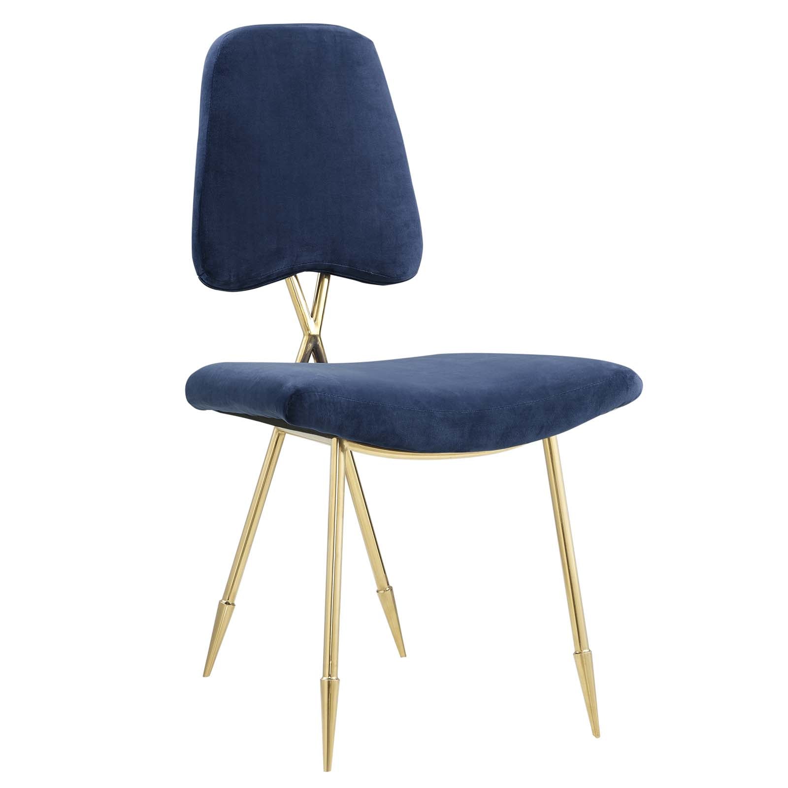 Ponder Dining Side Chair  Navy (Set of 2)