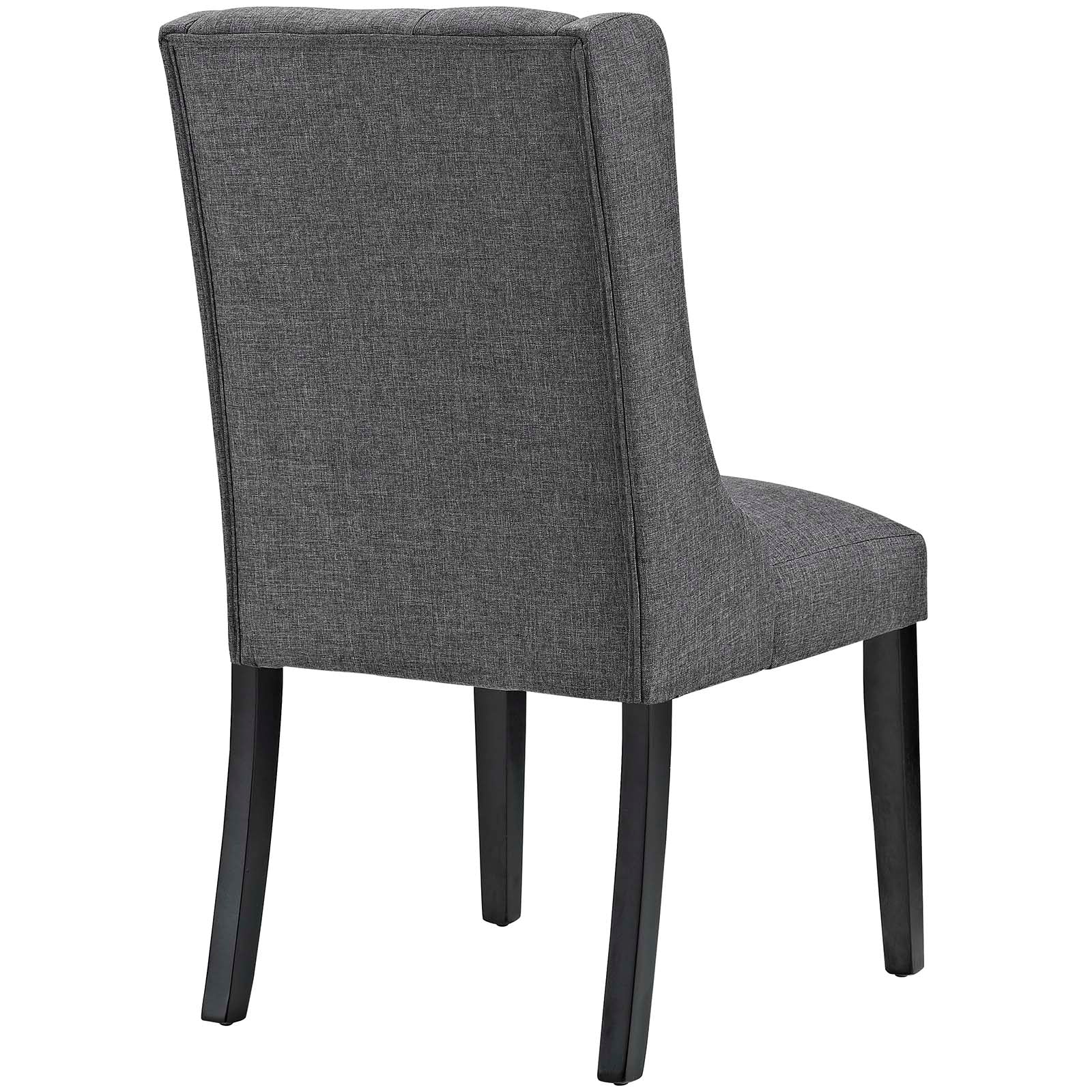 Modway Dining Chairs - Baronet Dining Chair Fabric Gray (Set of 2)