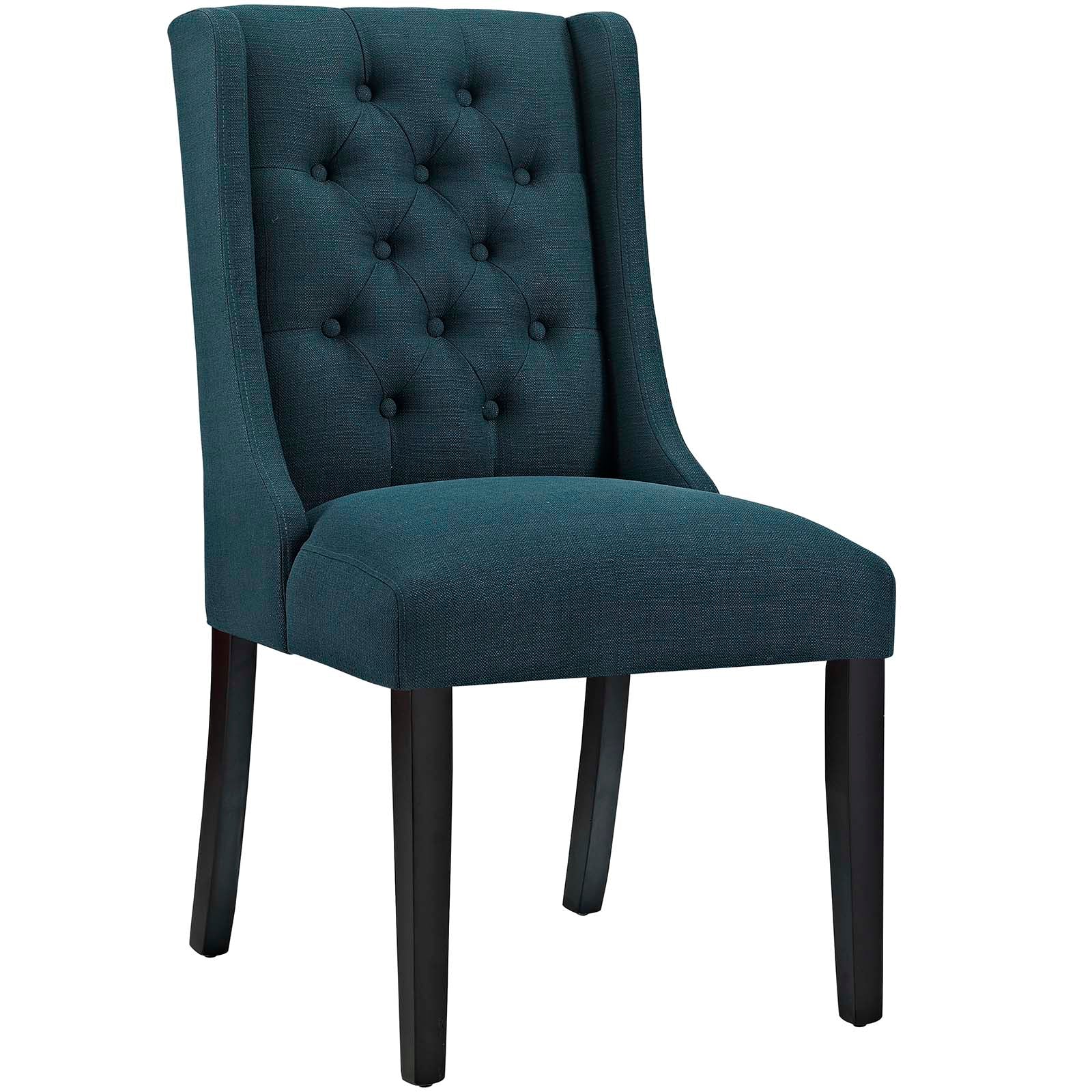 Modway Dining Chairs - Baronet Dining Chair Fabric ( Set of 4 ) Azure