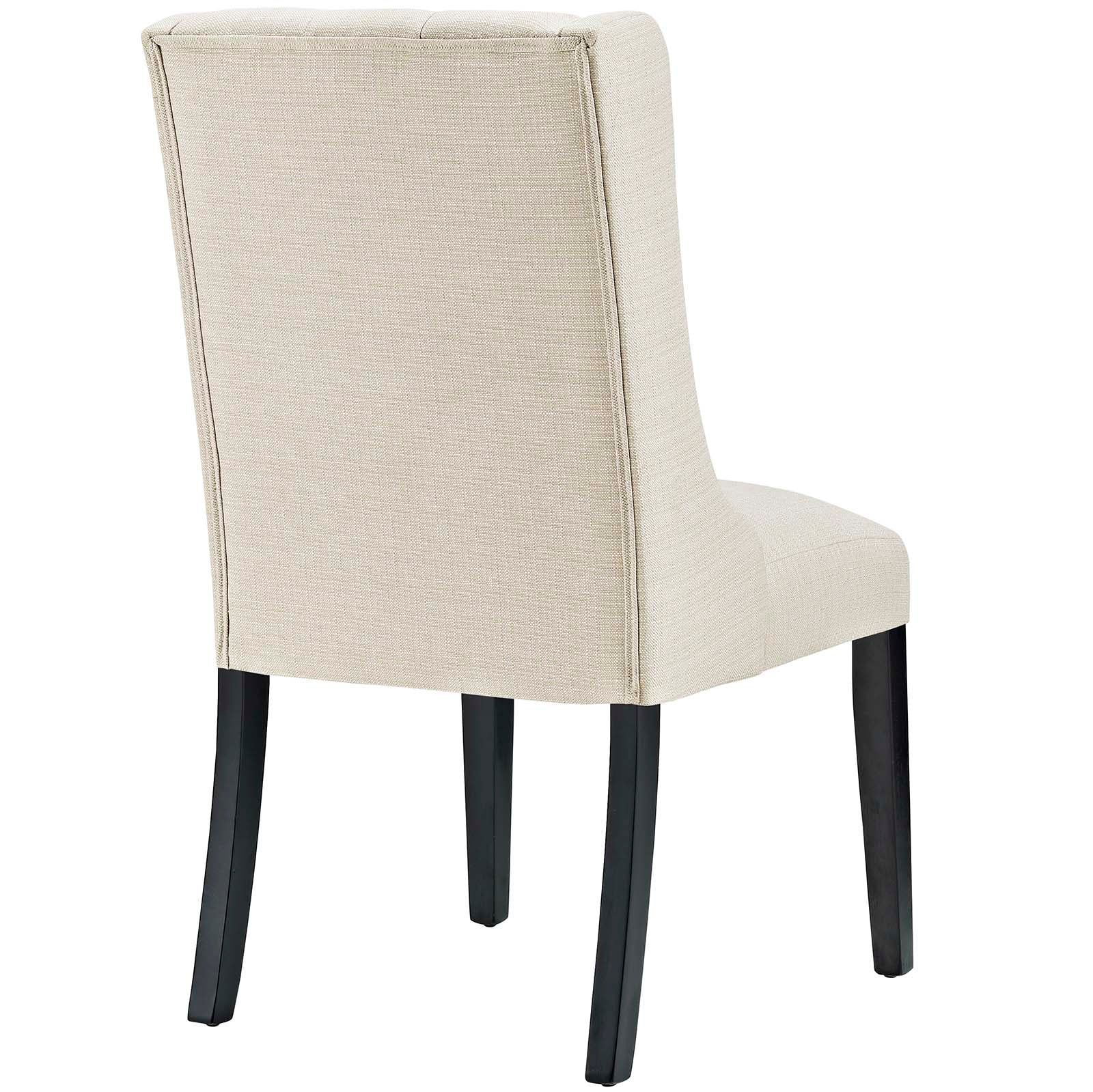 Modway Dining Chairs - Baronet Dining Chair Fabric Beige (Set of 4)