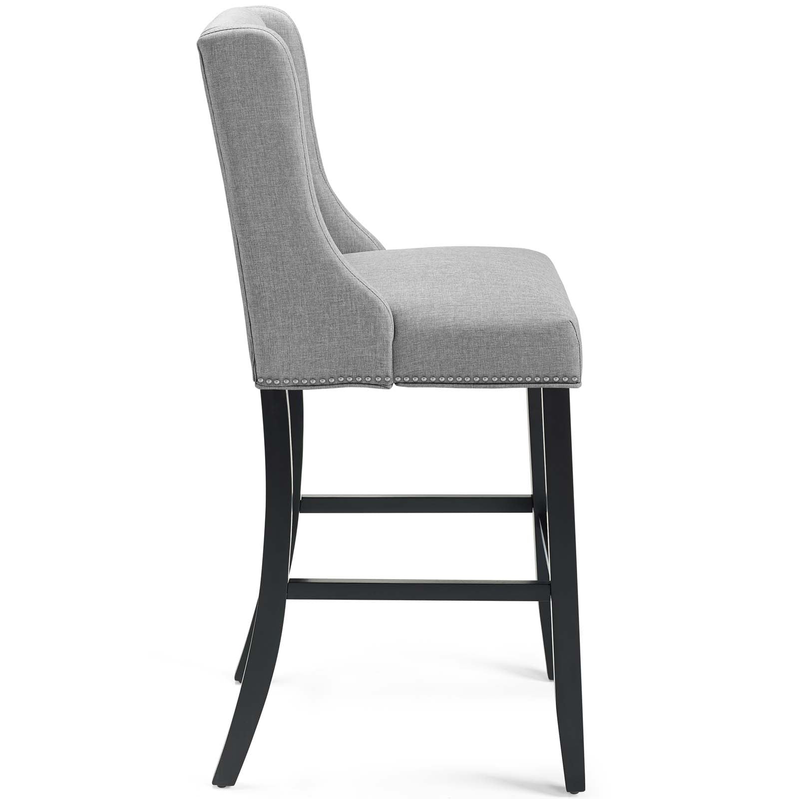 Modway Barstools - Baron Bar Stool Light Gray