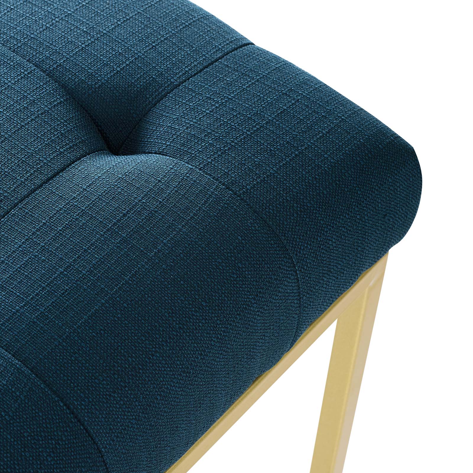 Modway Dining Chairs - Privy Dining Accent Chair Gold & Azure