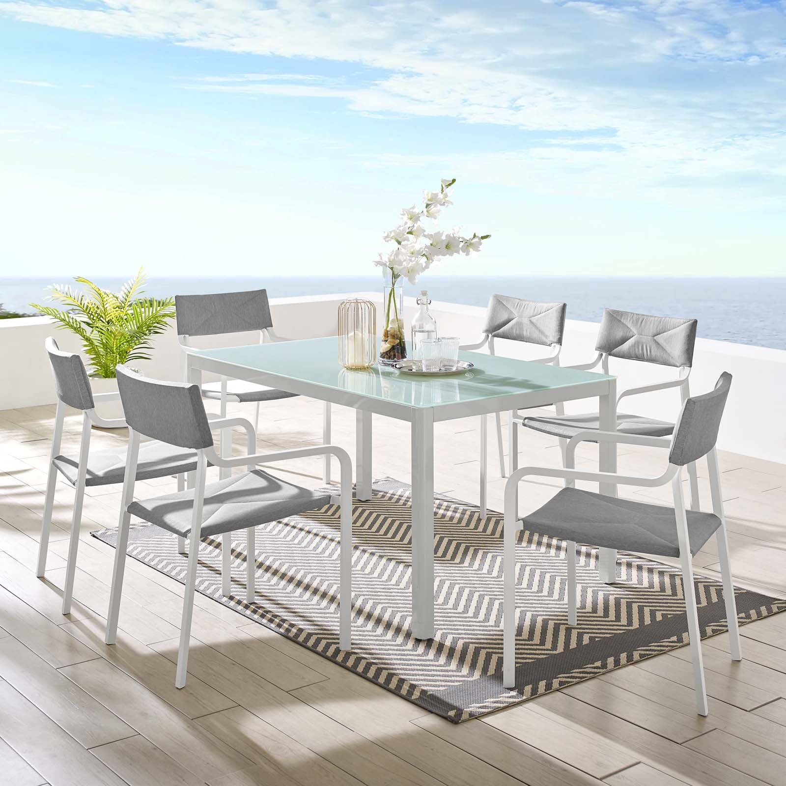 Modway outdoor dining table cheap