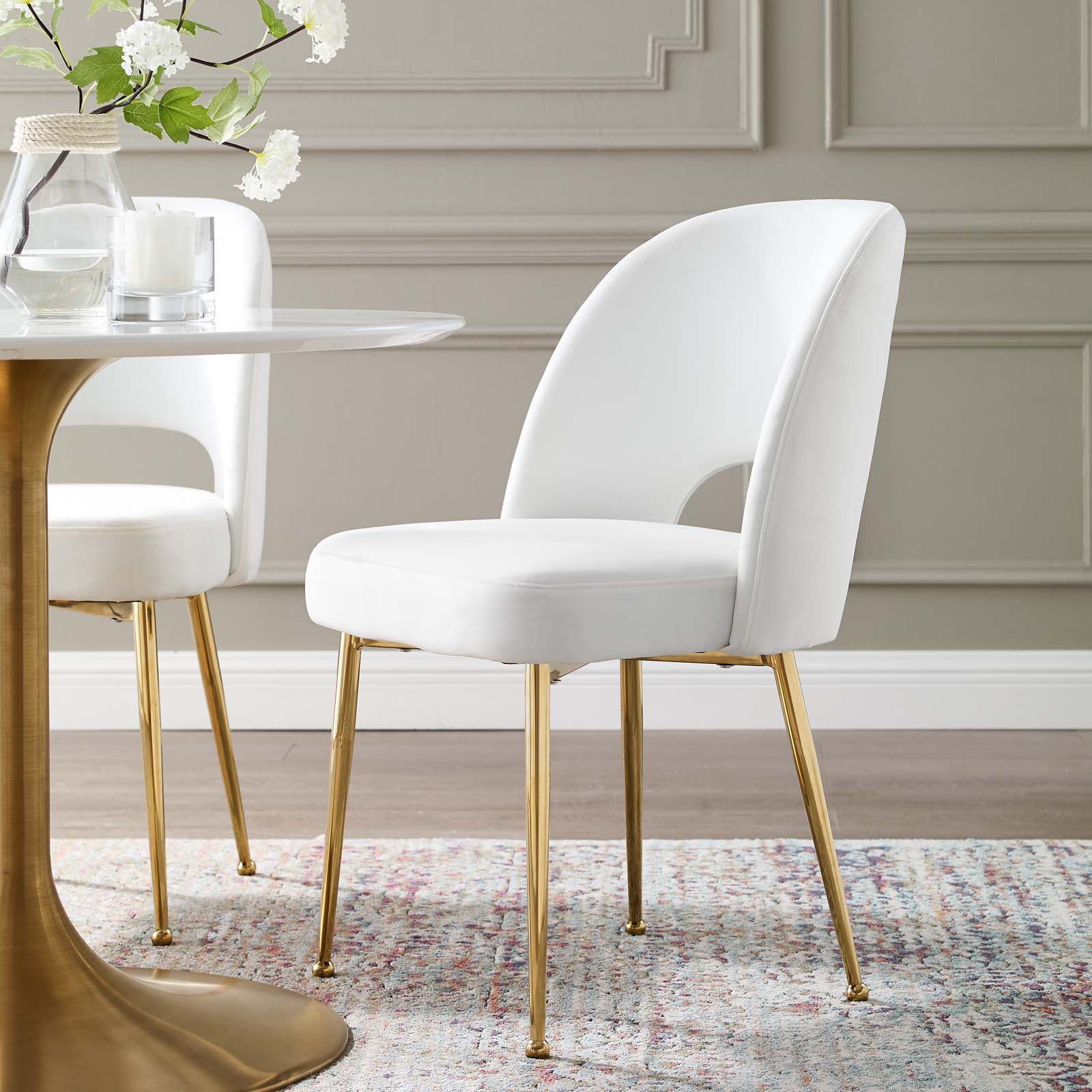 Modway Dining Chairs - Rouse Dining Chair White